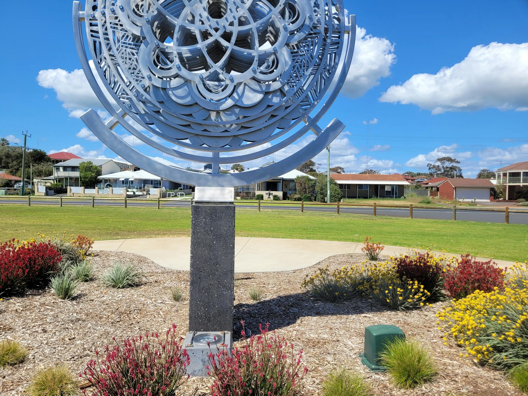 Heart & Home Sculpture at Ridley Place Foreshore