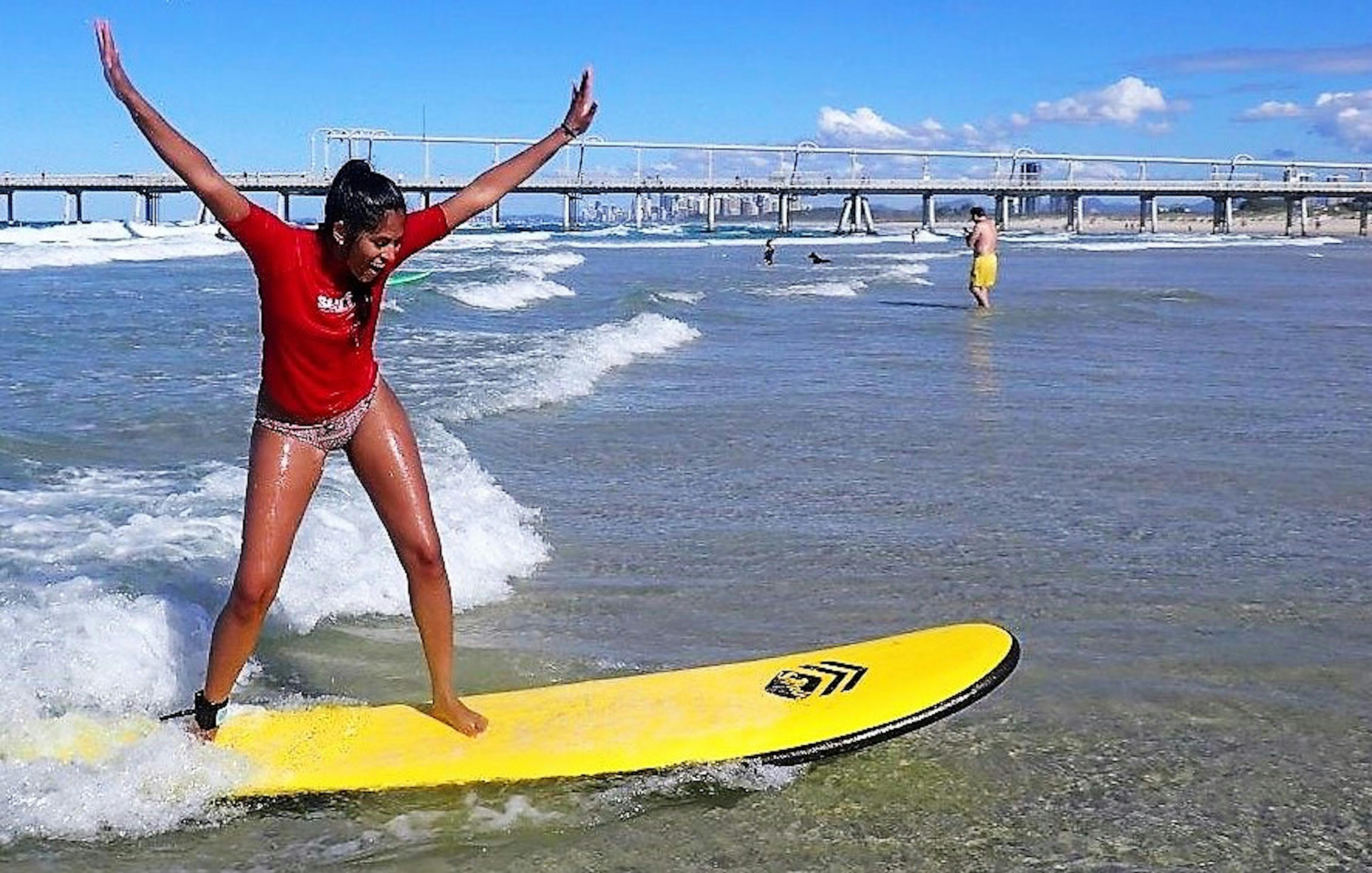 1 and a Half Hour Private Surf Lesson