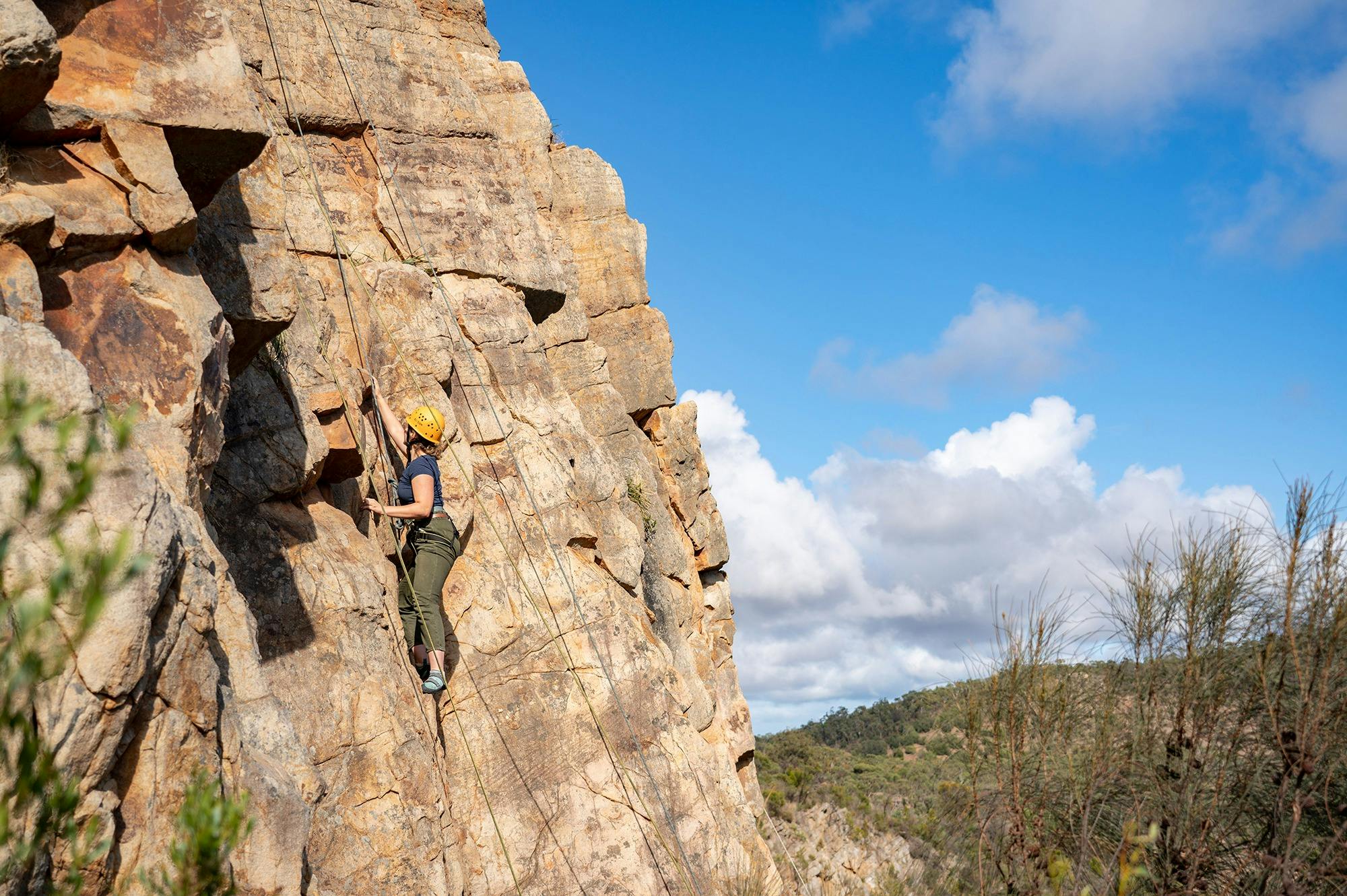 Climb at one of South Australia's premiere rock climbing locations