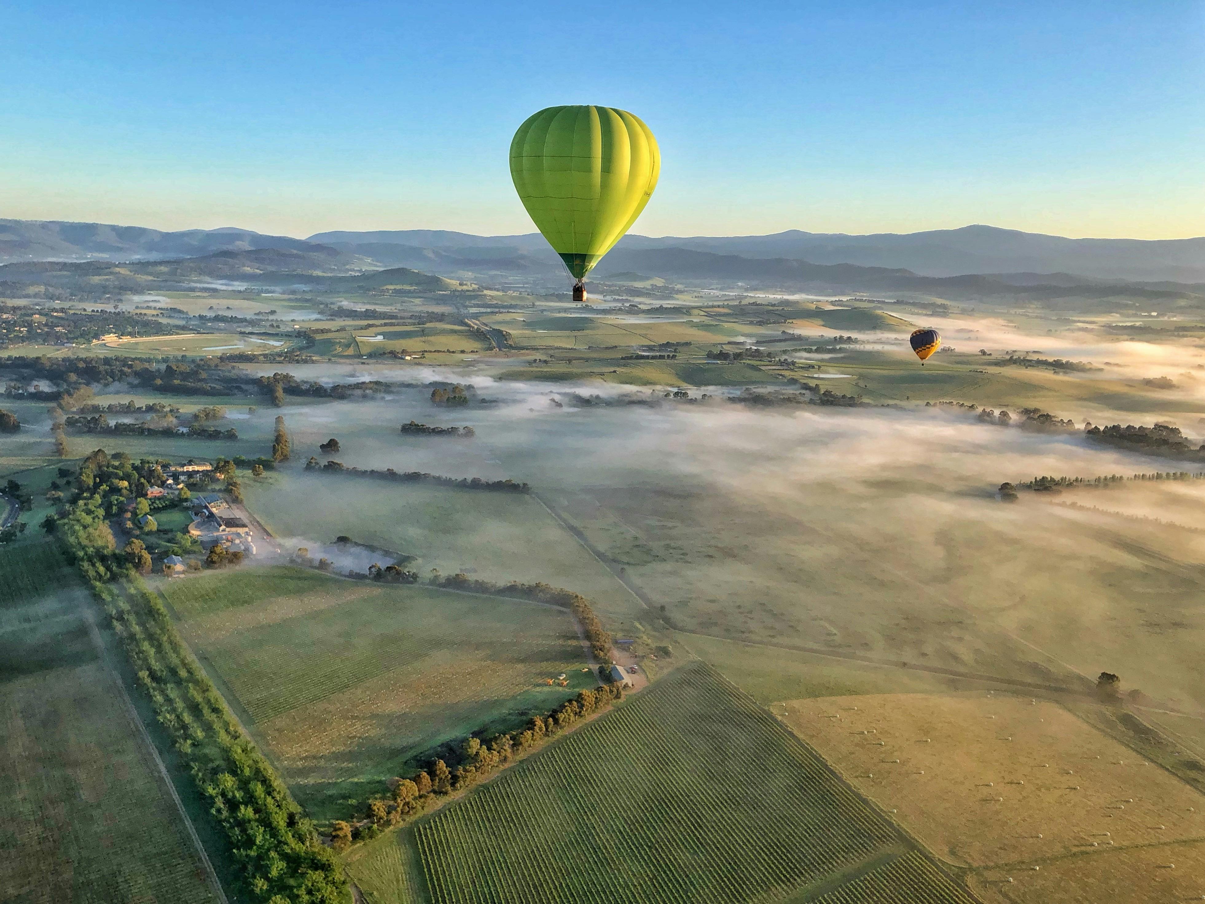 Yarra Valley Hot Air Balloon Flight