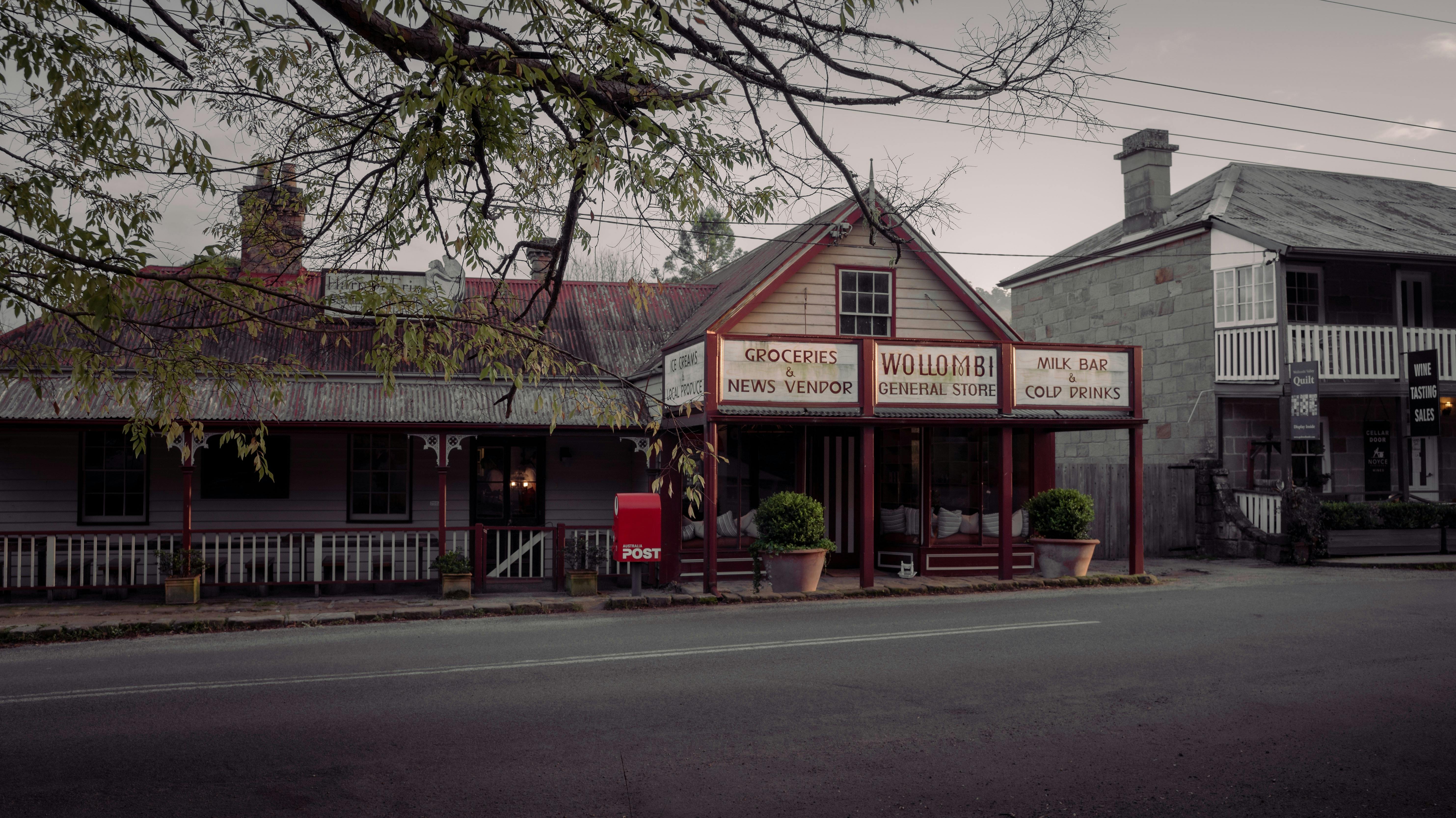 Wollombi General Store shopfront