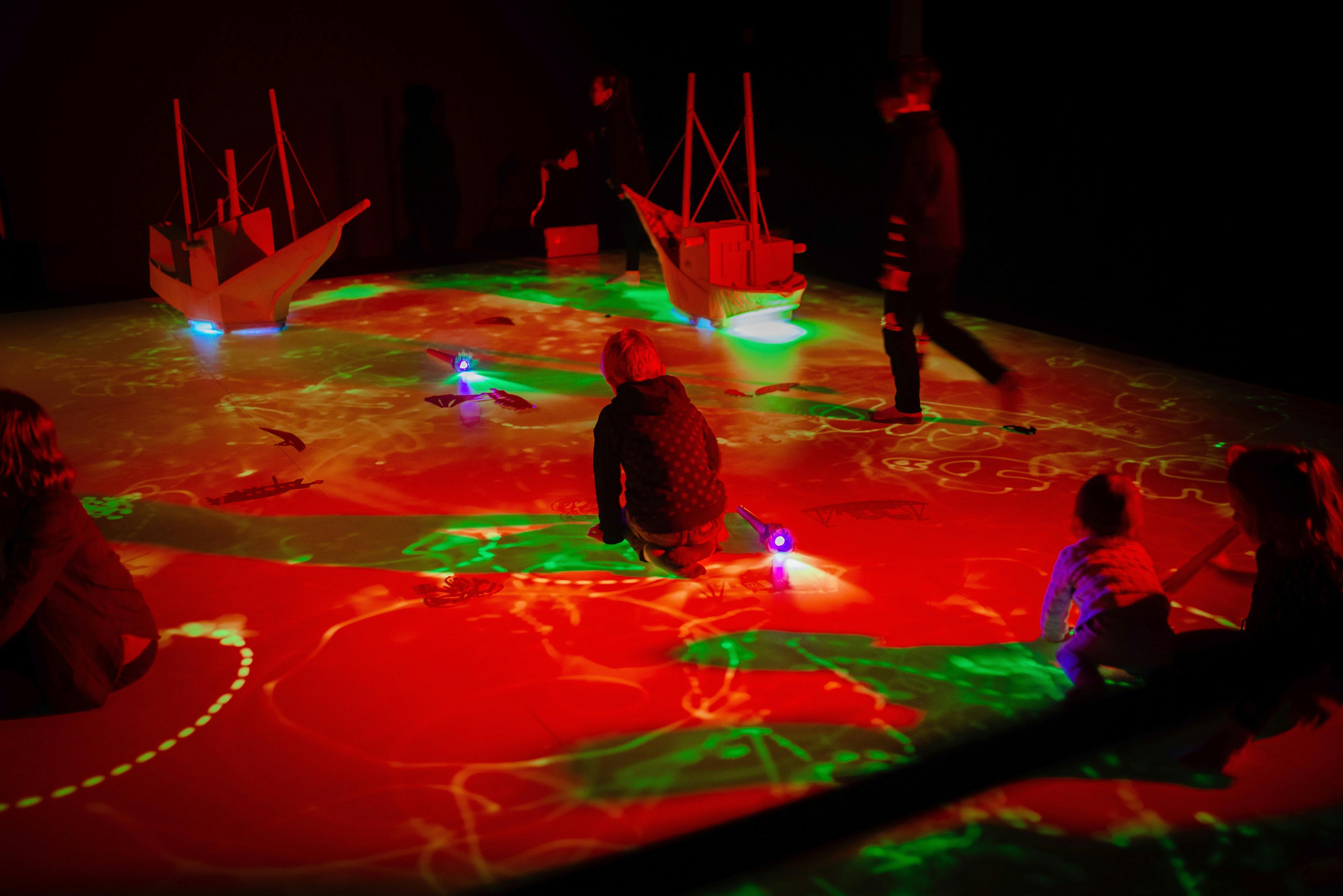 ILA Playground featuring Sea of Light and Neon Canvas