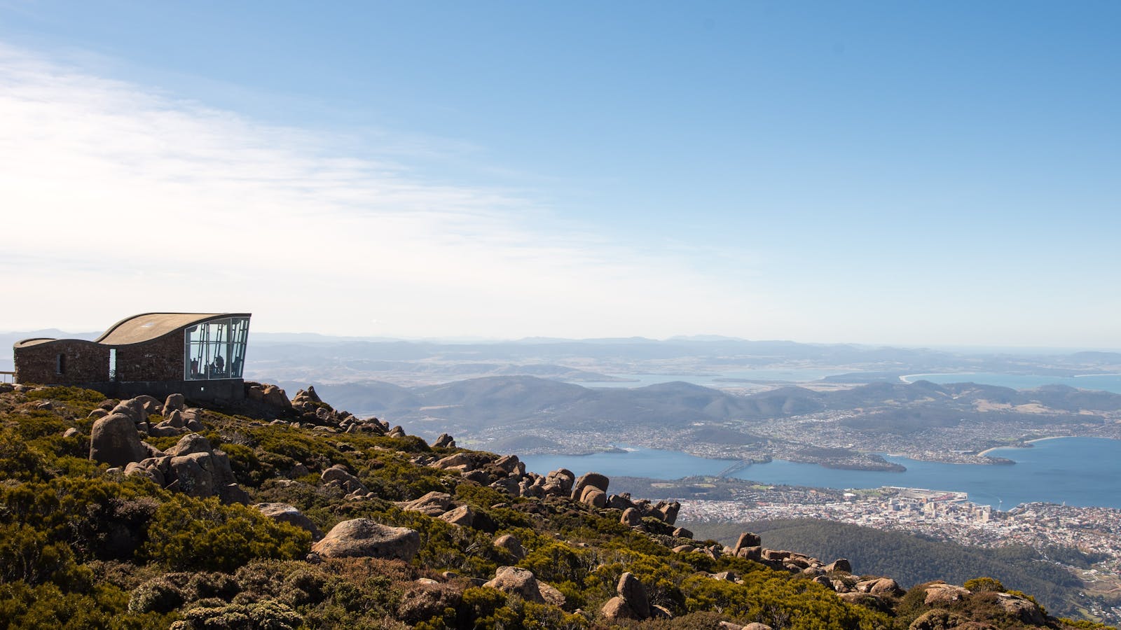 Observation shelter, kunanyi / Mount Wellington, Wellington Park