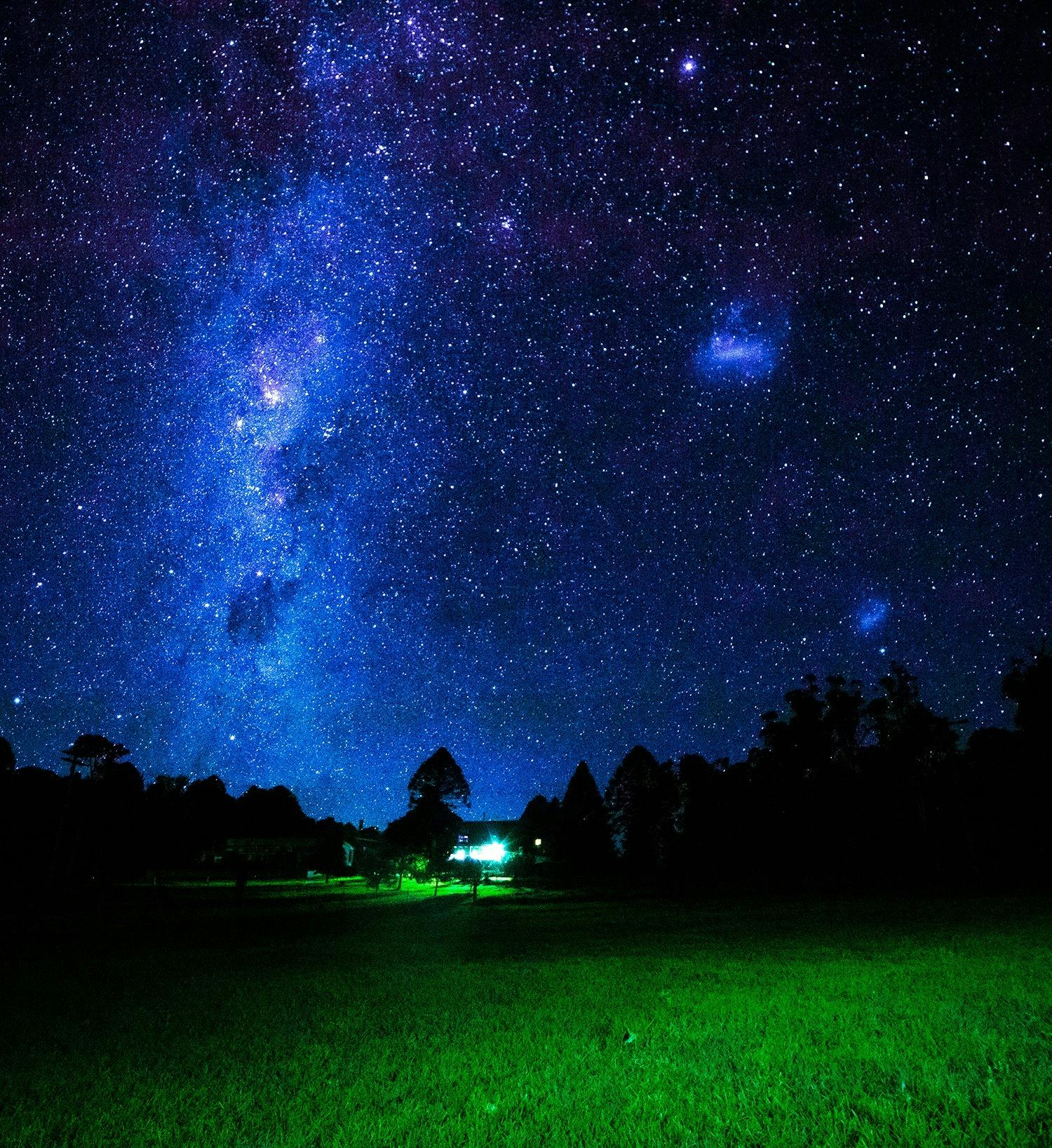 southern sky at night