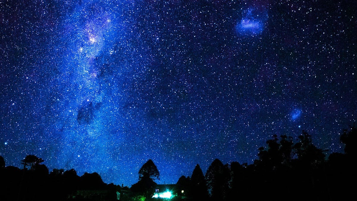 southern sky at night