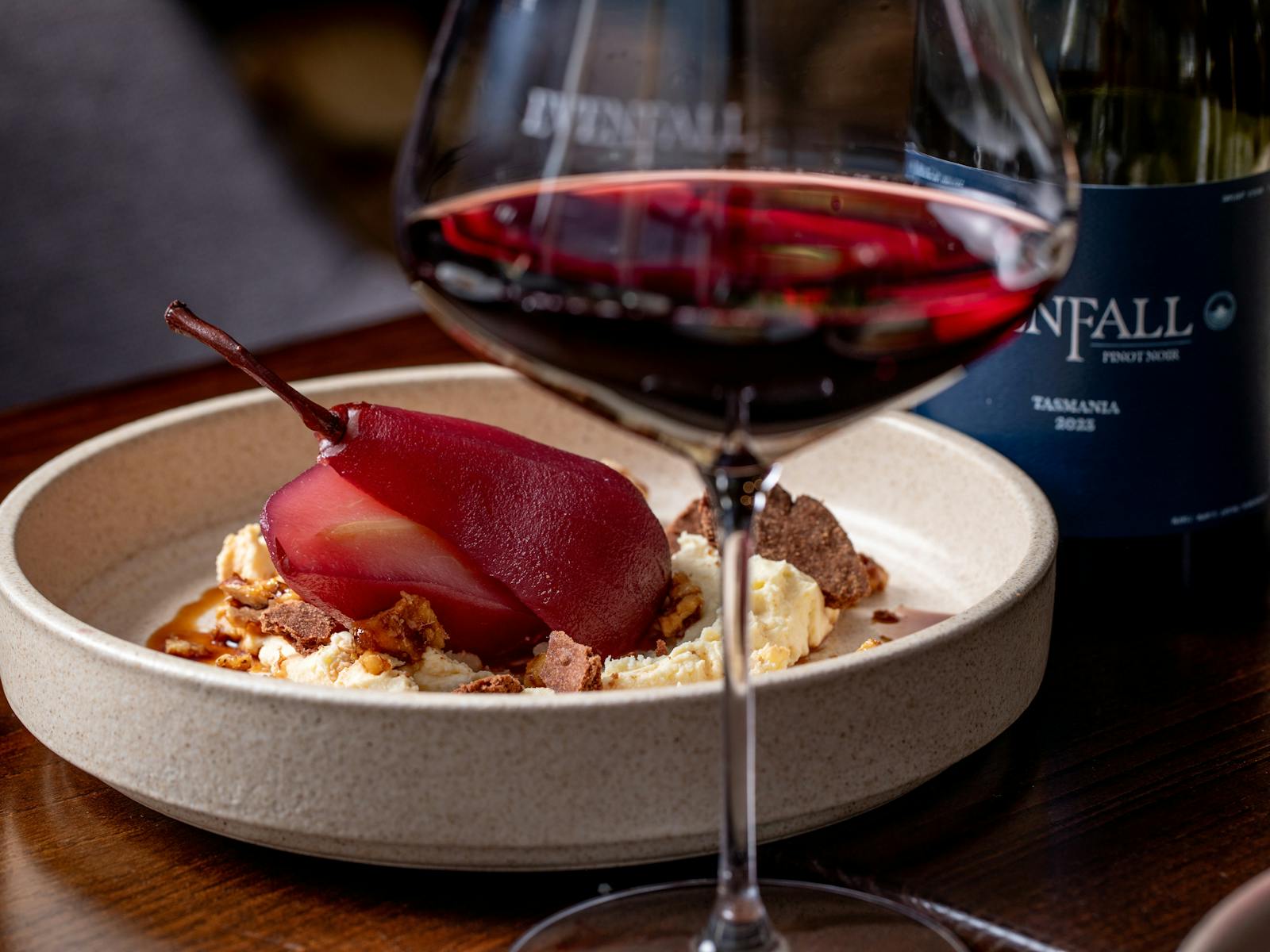Poached Pear