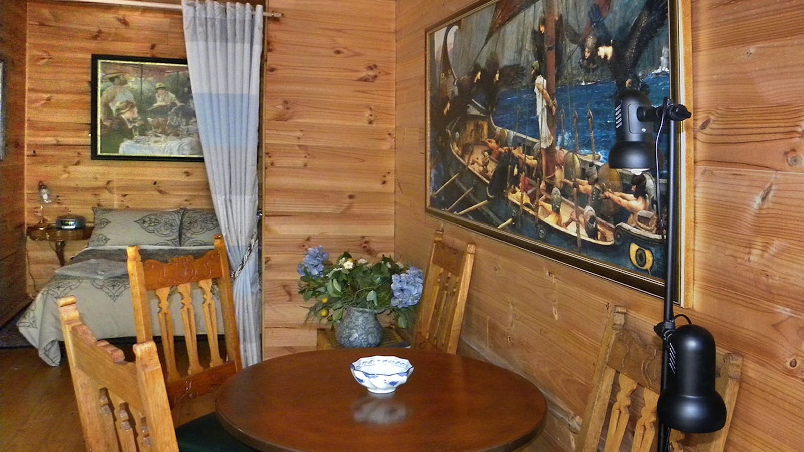 Boathouse interior RHS