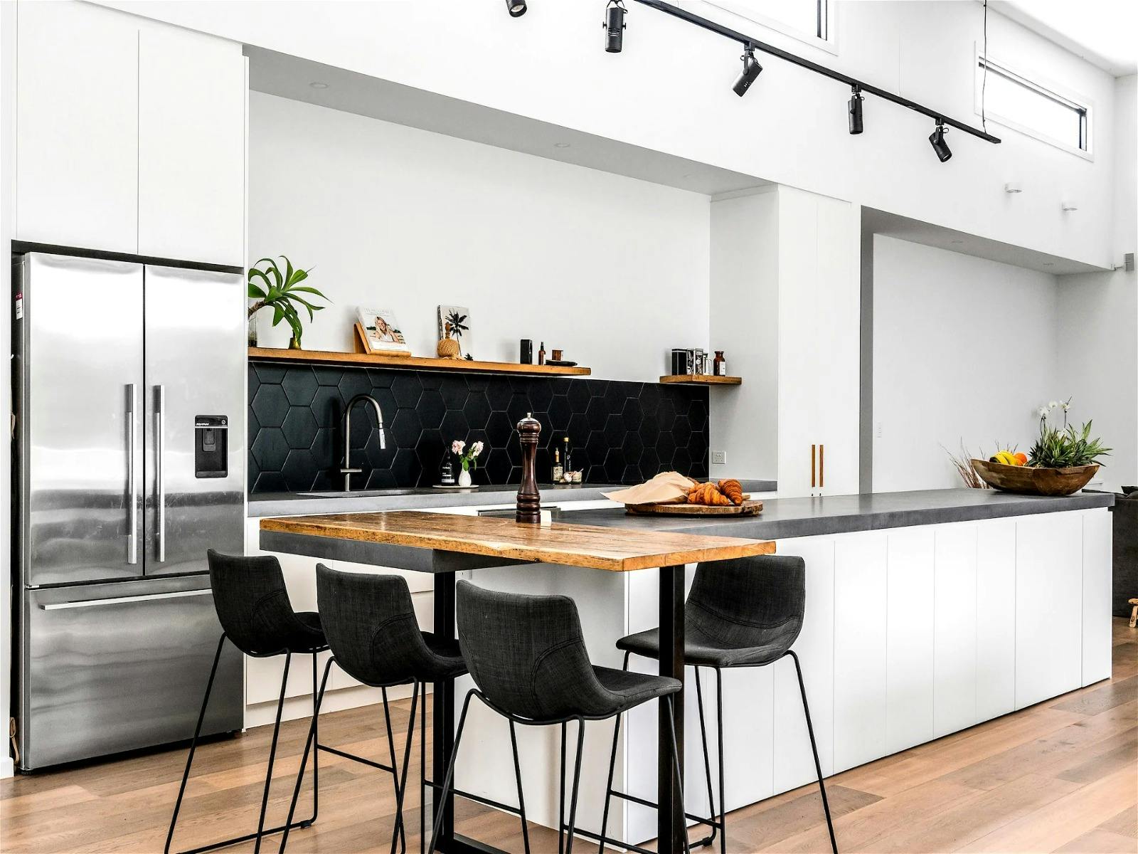 잘 갖춰진 주방