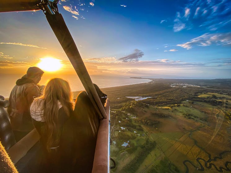 Byron Bay Ballooning flight