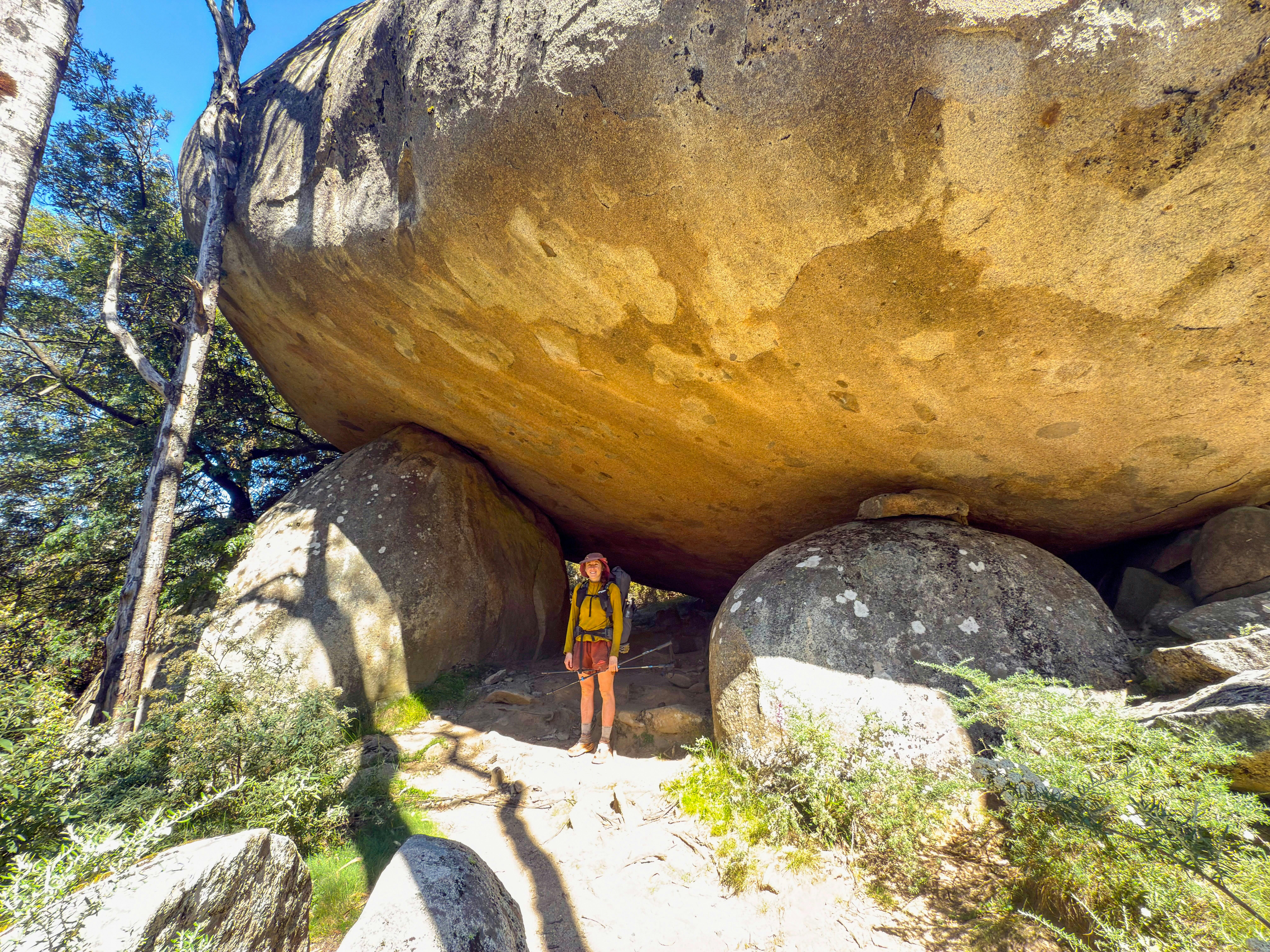 Mushroom Rocks near Mt Erica