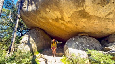 Mushroom Rocks near Mt Erica