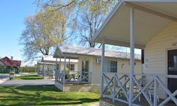 Cabins at the Colour City Caravan Park