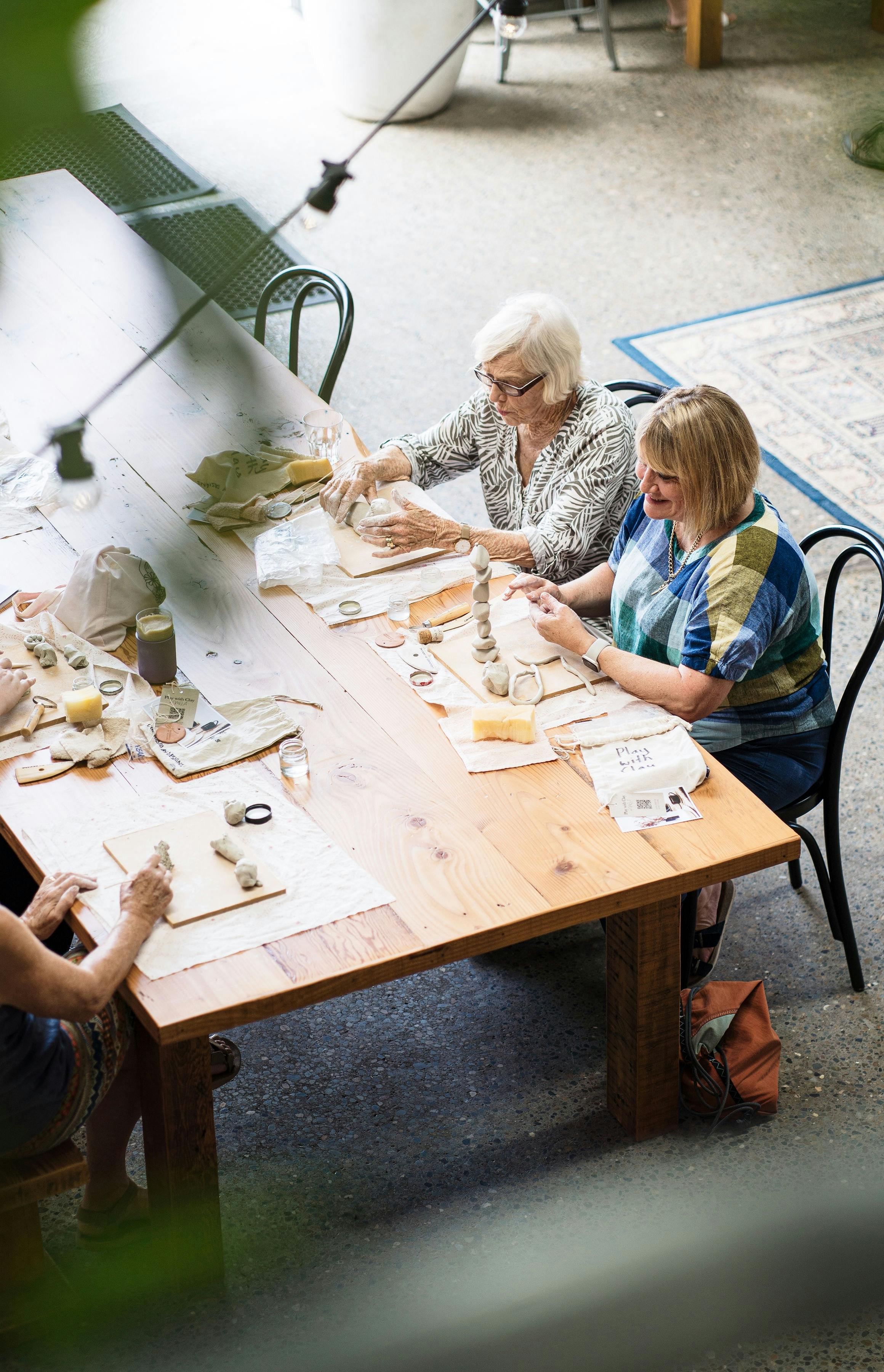 Clay workshop in MOA