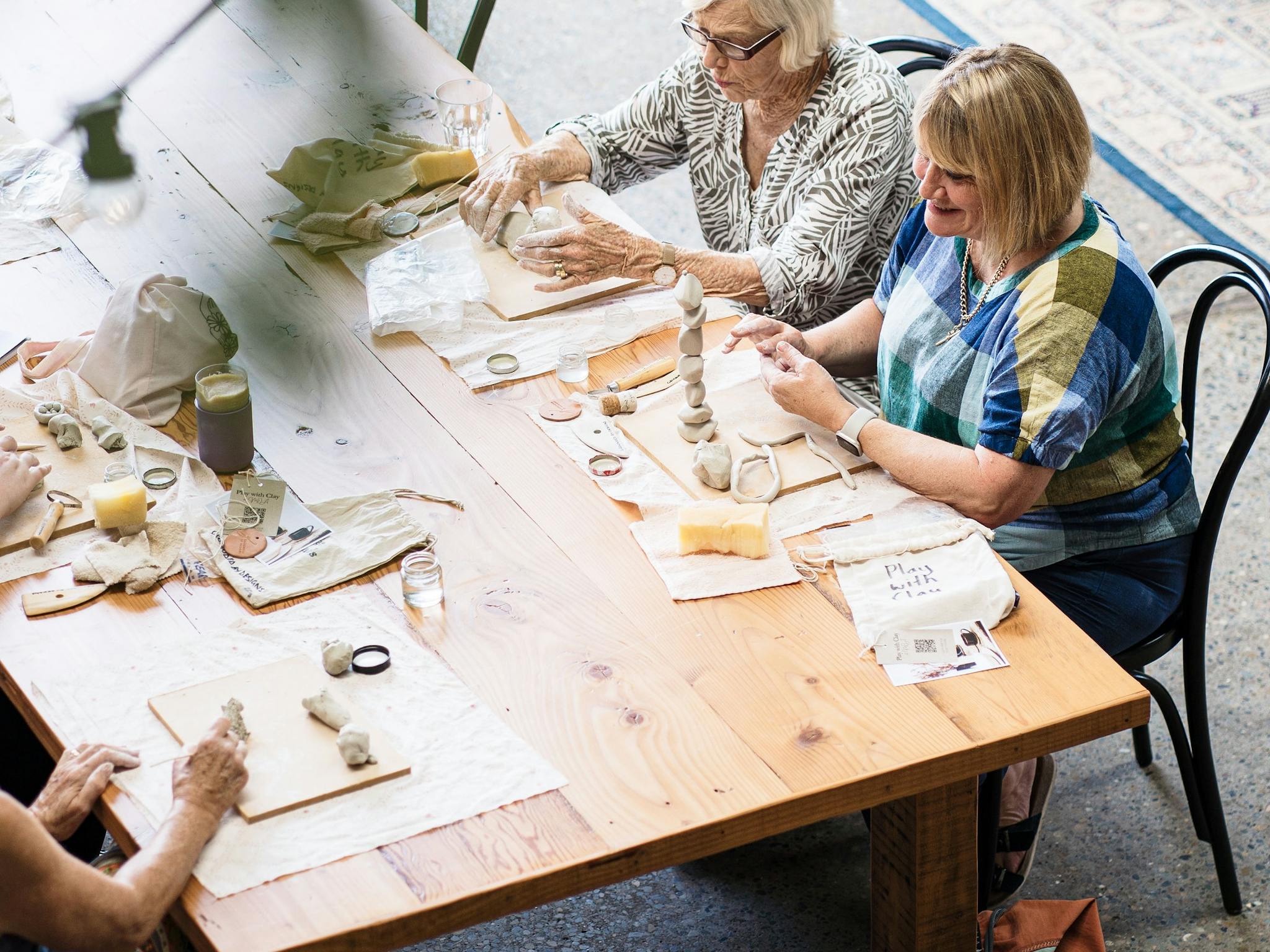 Clay workshop in MOA