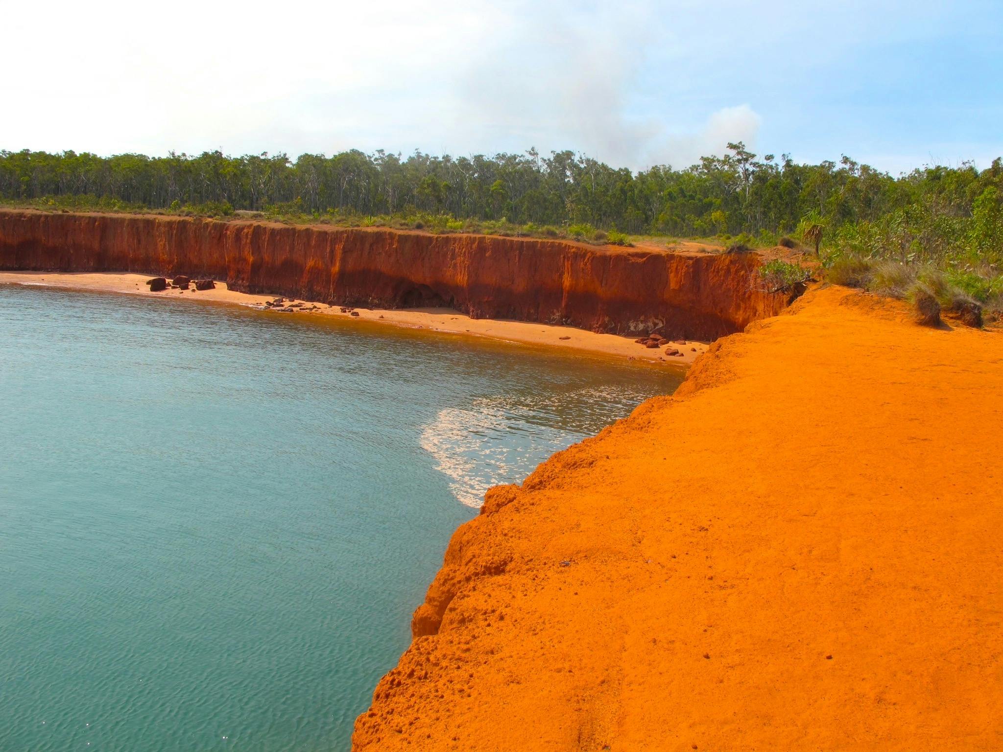 Nyinyikay's red cliffs