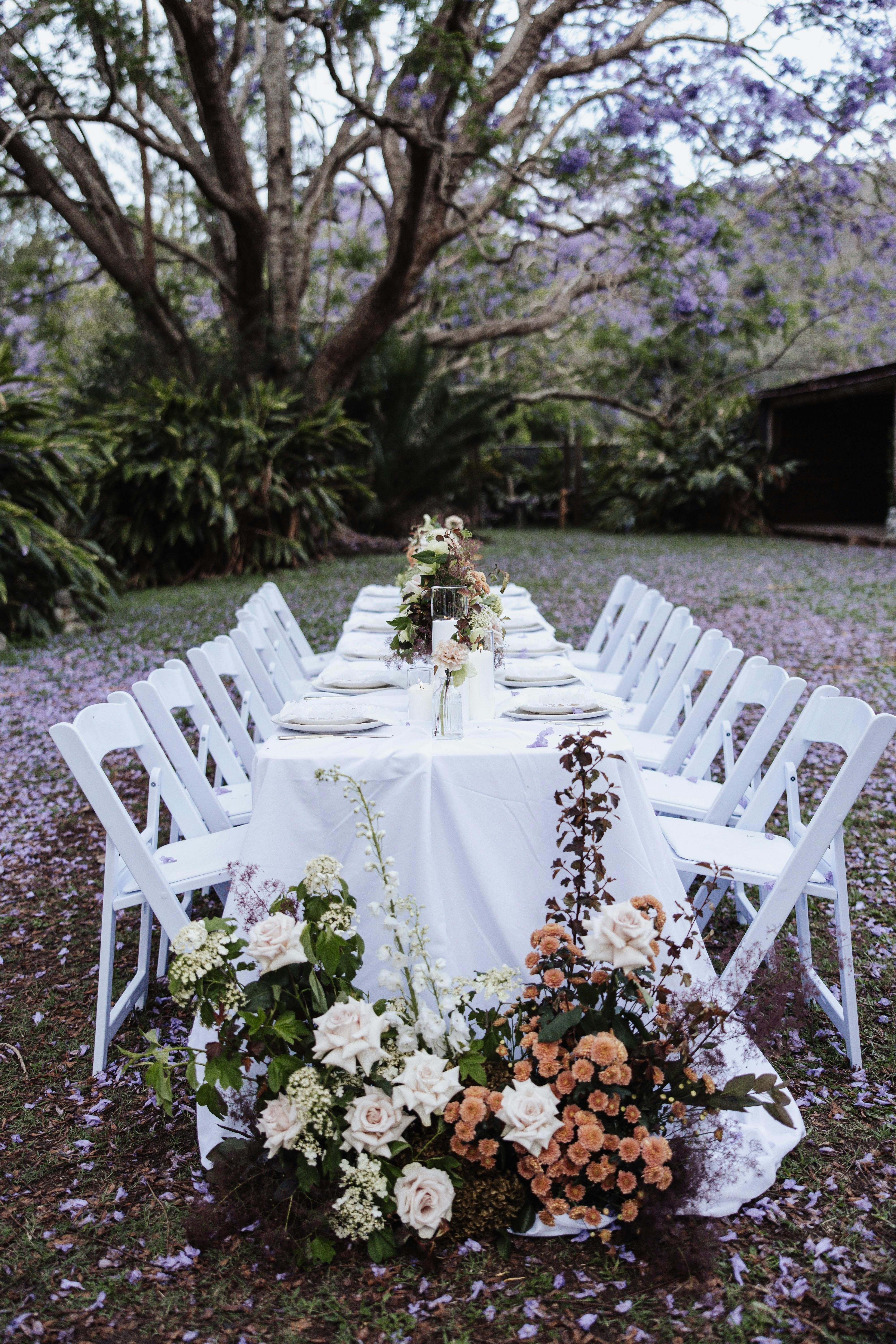 wedding set up