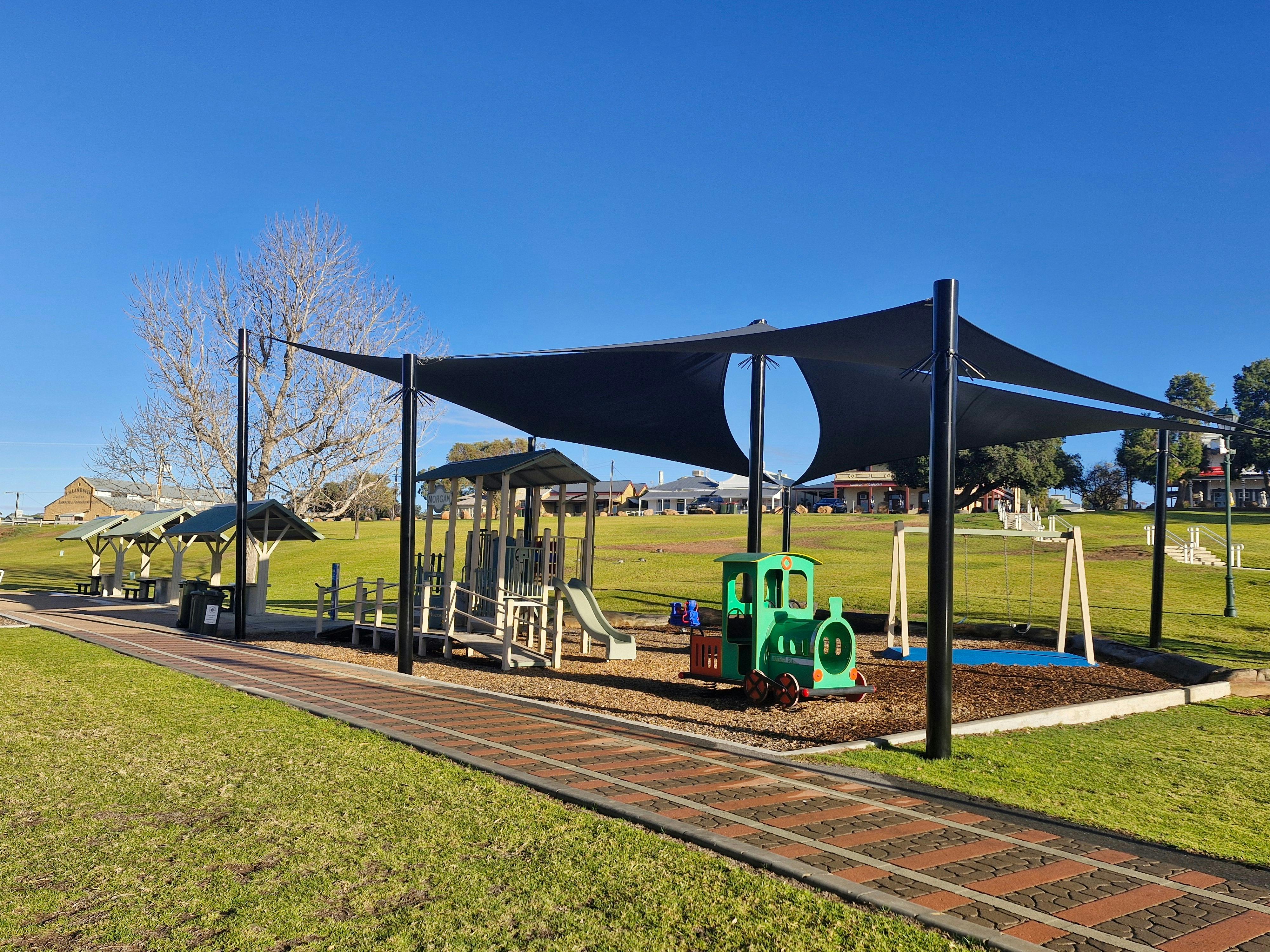 Lions River to Rail Playground - Morgan