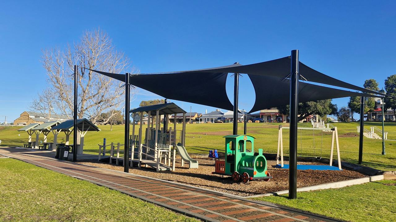 Lions River to Rail Playground - Morgan