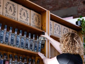 Purchase gin, local products at The Anther Distillery