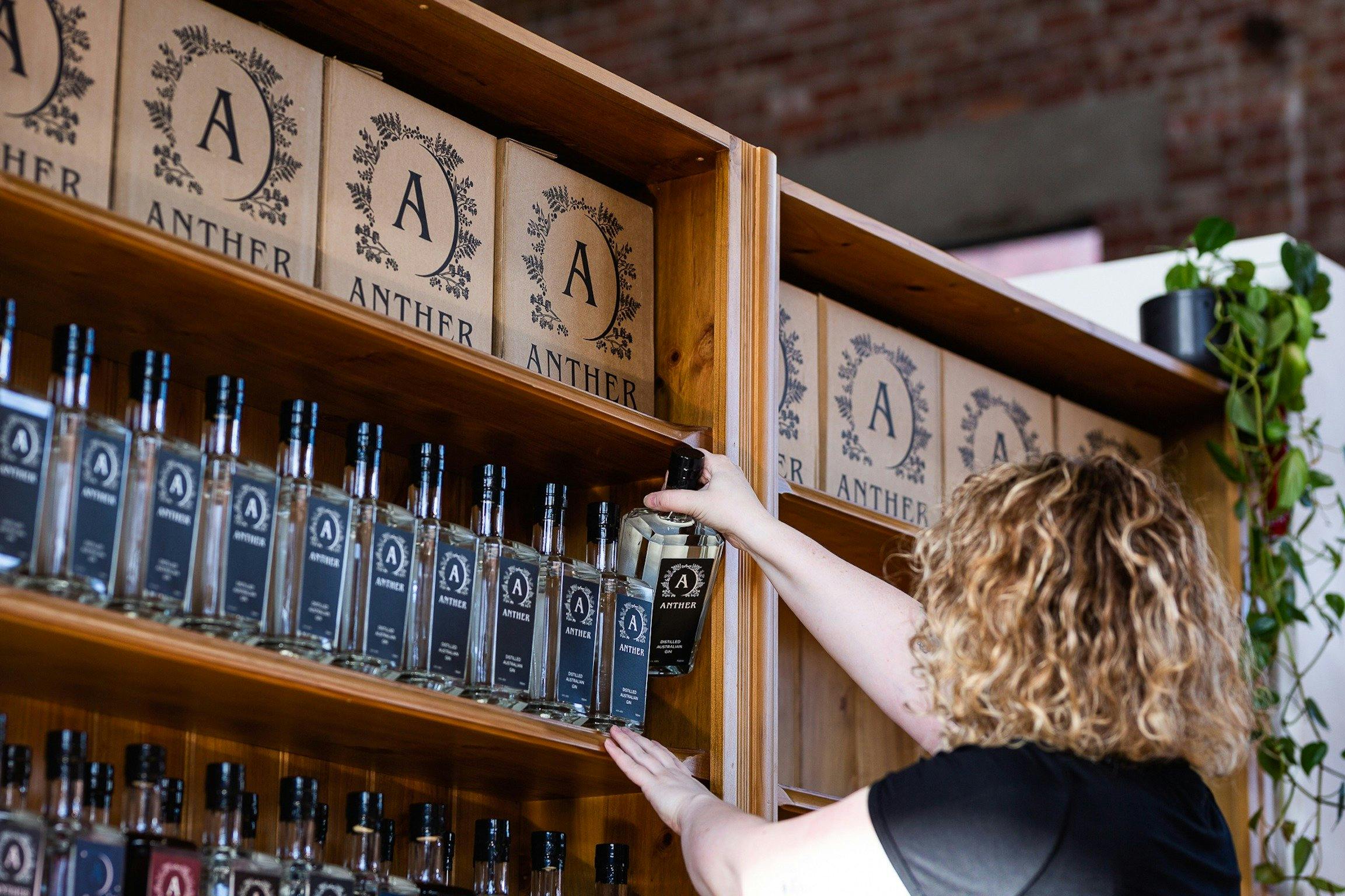 Purchase gin, local products at The Anther Distillery