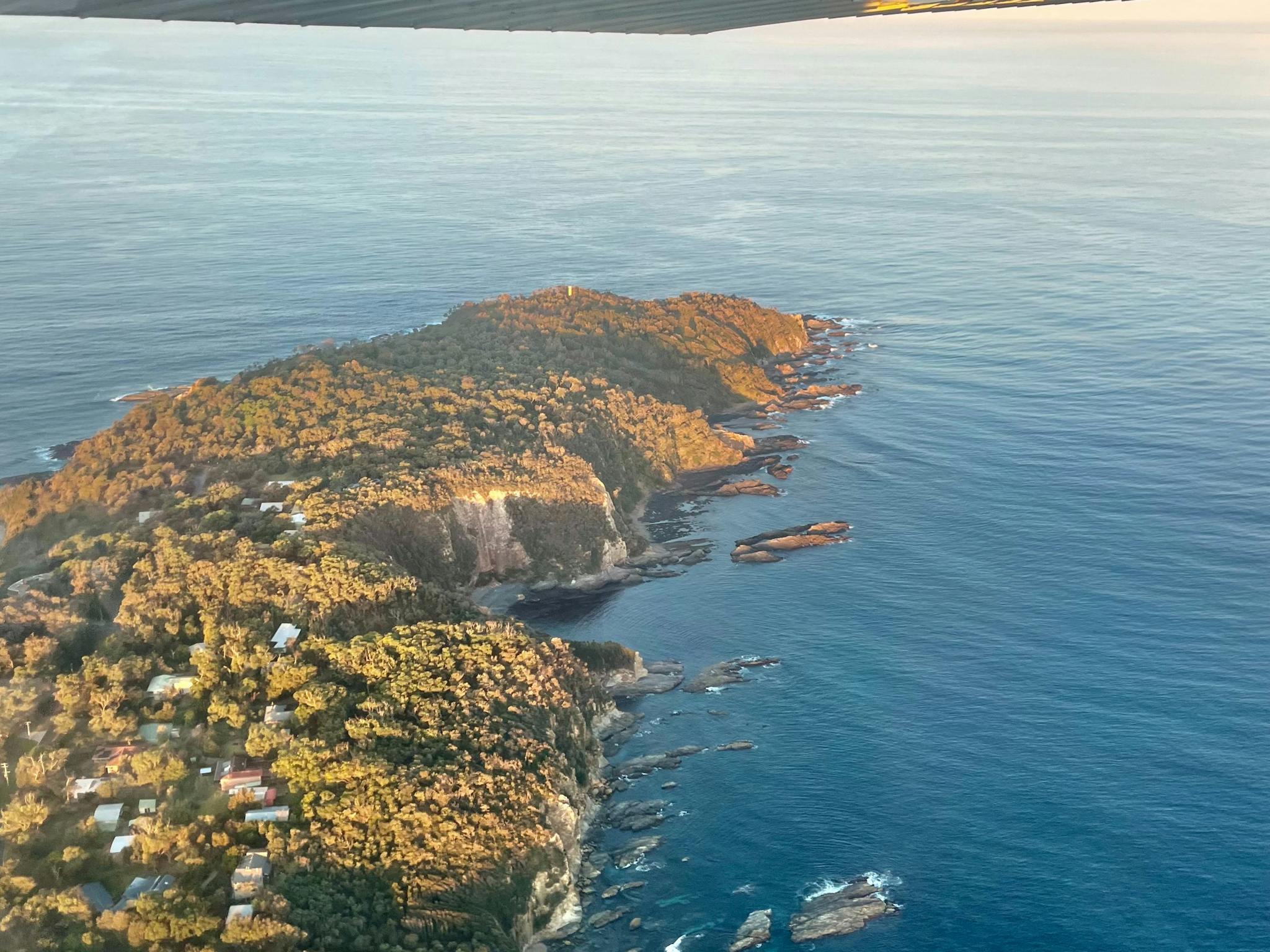 Merit Scenic flights - Guerilla Bay