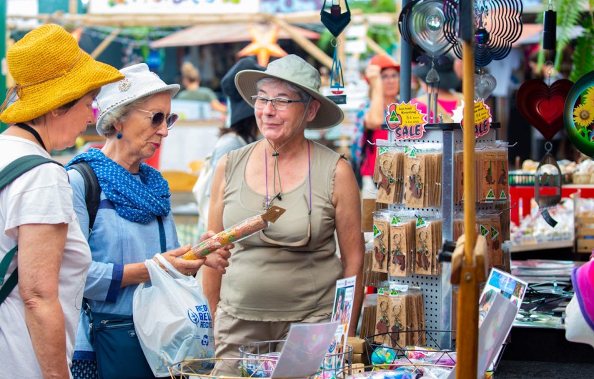 Kuranda village shopping and markets in Cairns