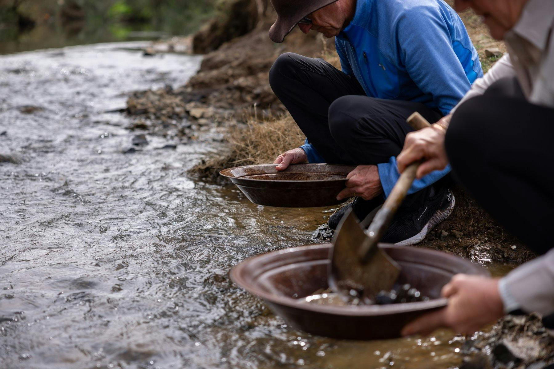 Gold Panning - Deep Creek