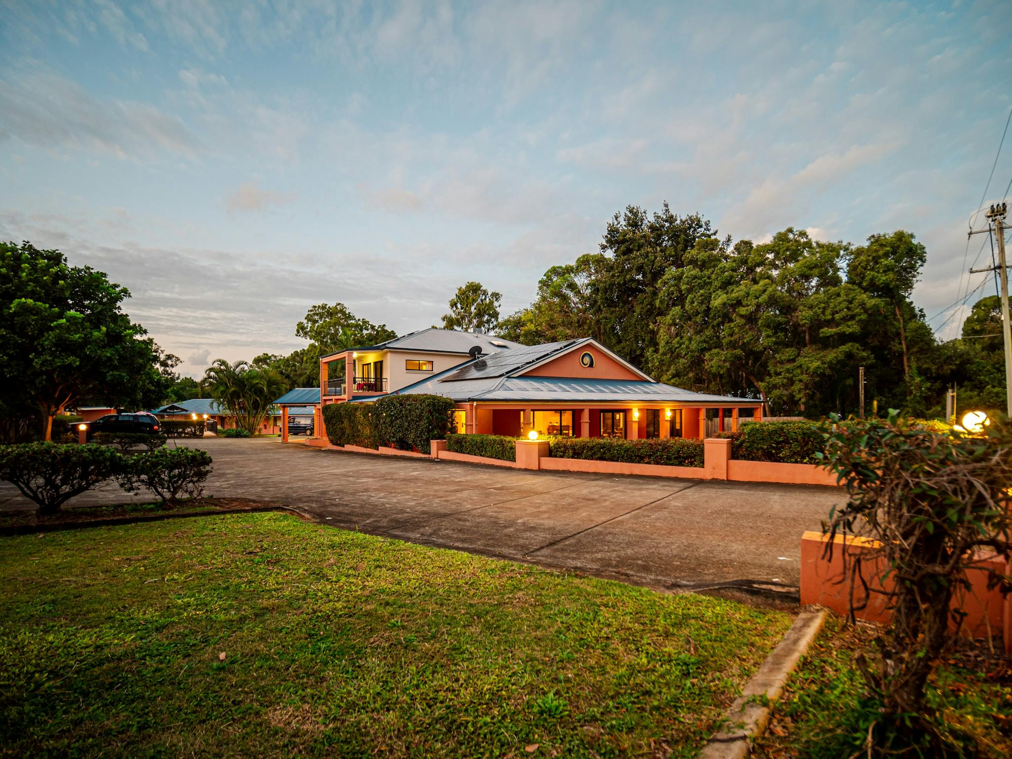 External view of complex External view of complex