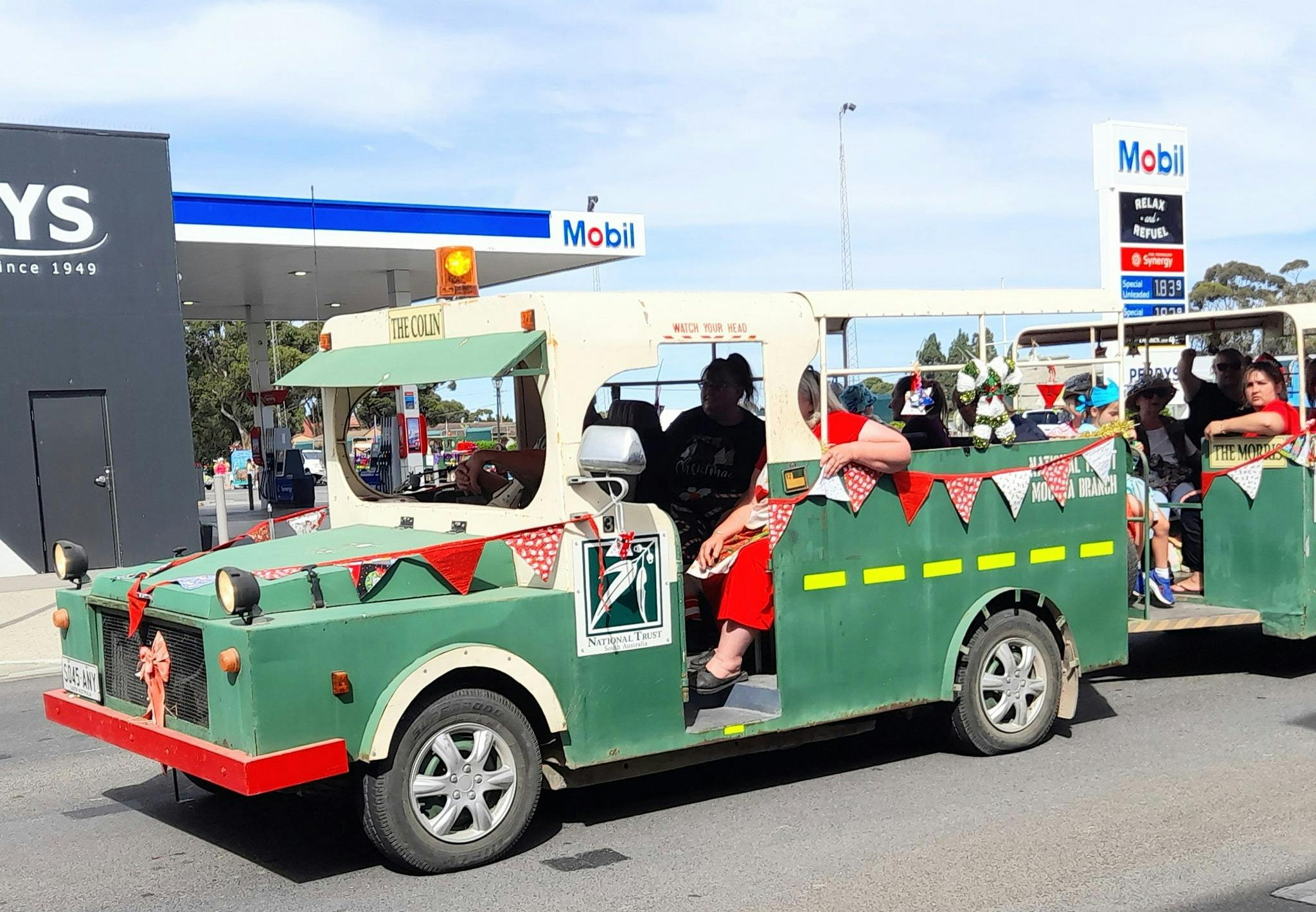 Moonta Christmas Lights Tram tour 2024