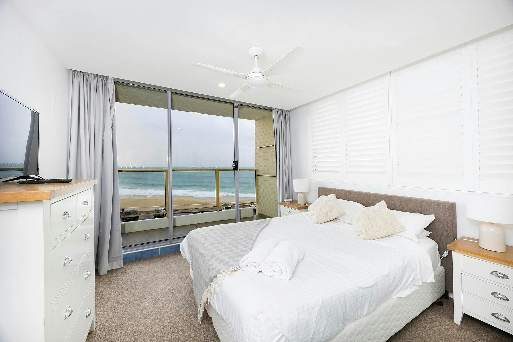 Hauptschlafzimmer mit Meerblick