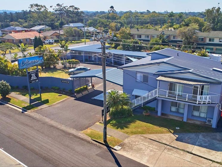 Aerial View of Almare Tourist Motel