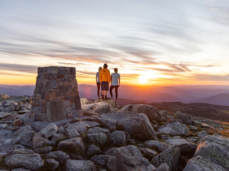 Enjoy sunset from the top of Australia before watching the full moon rise.