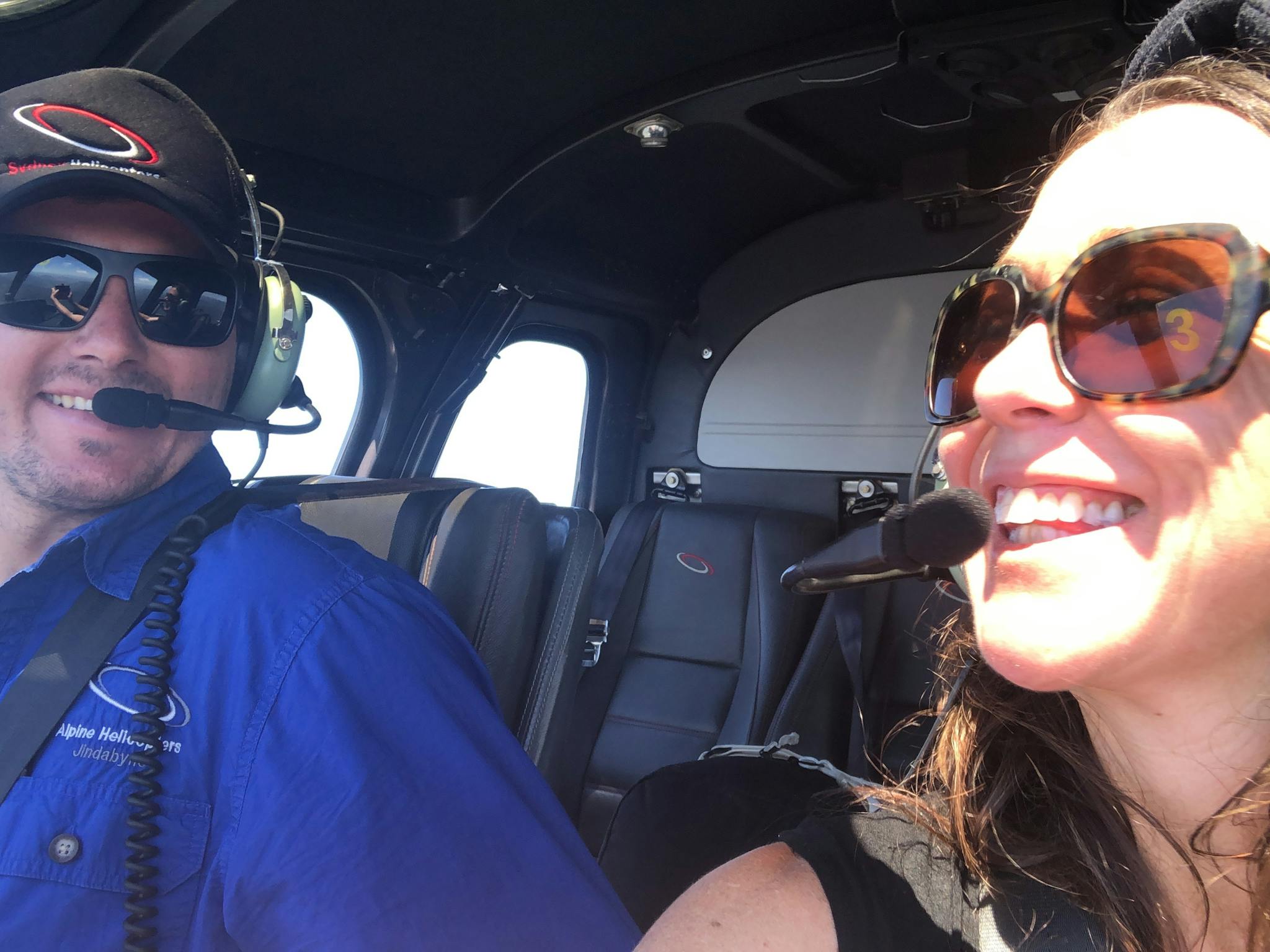 Smiles all round on a Signature Experience with Alpine Helicopters