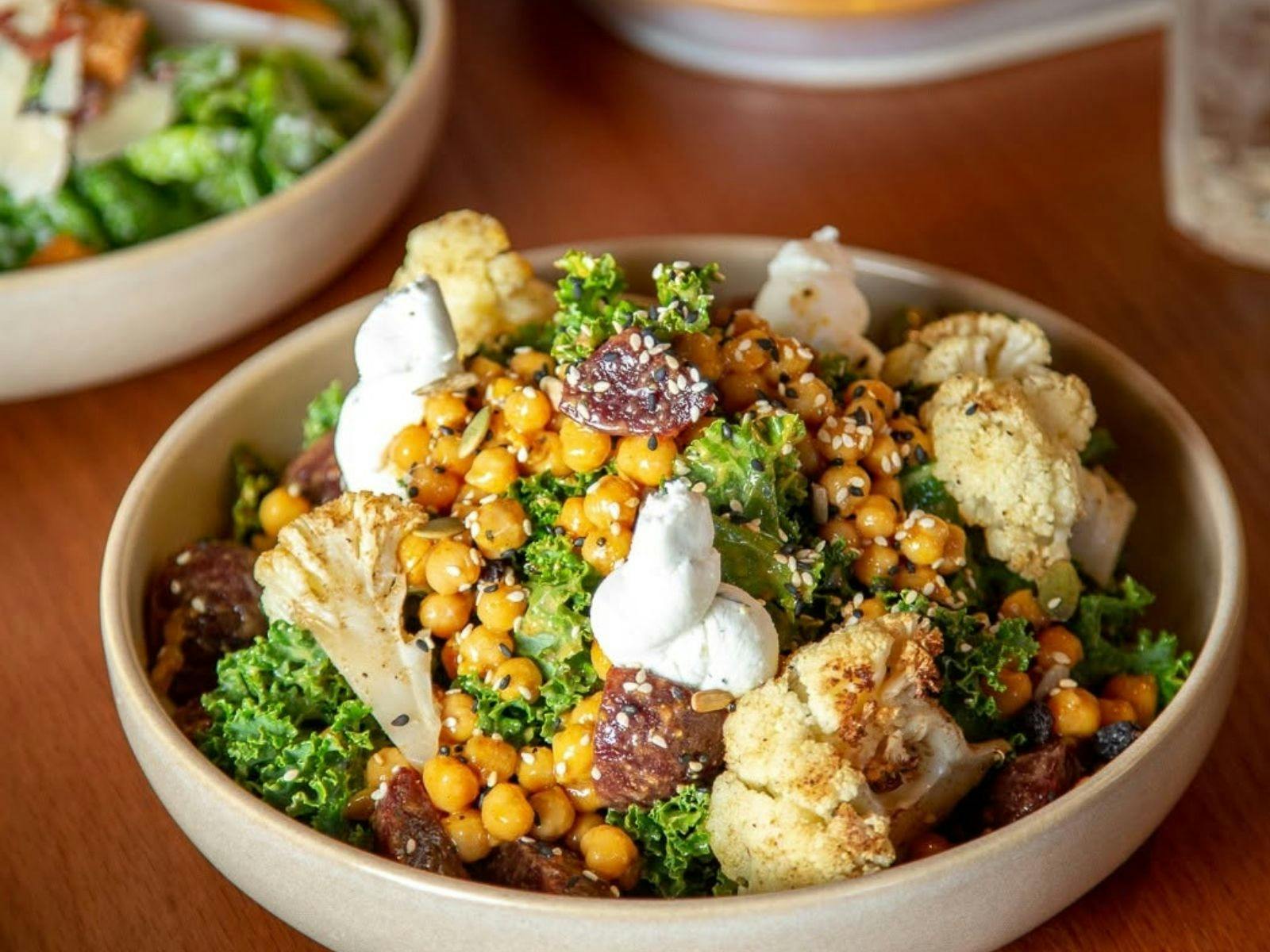 Chickpea and Cauliflower salad