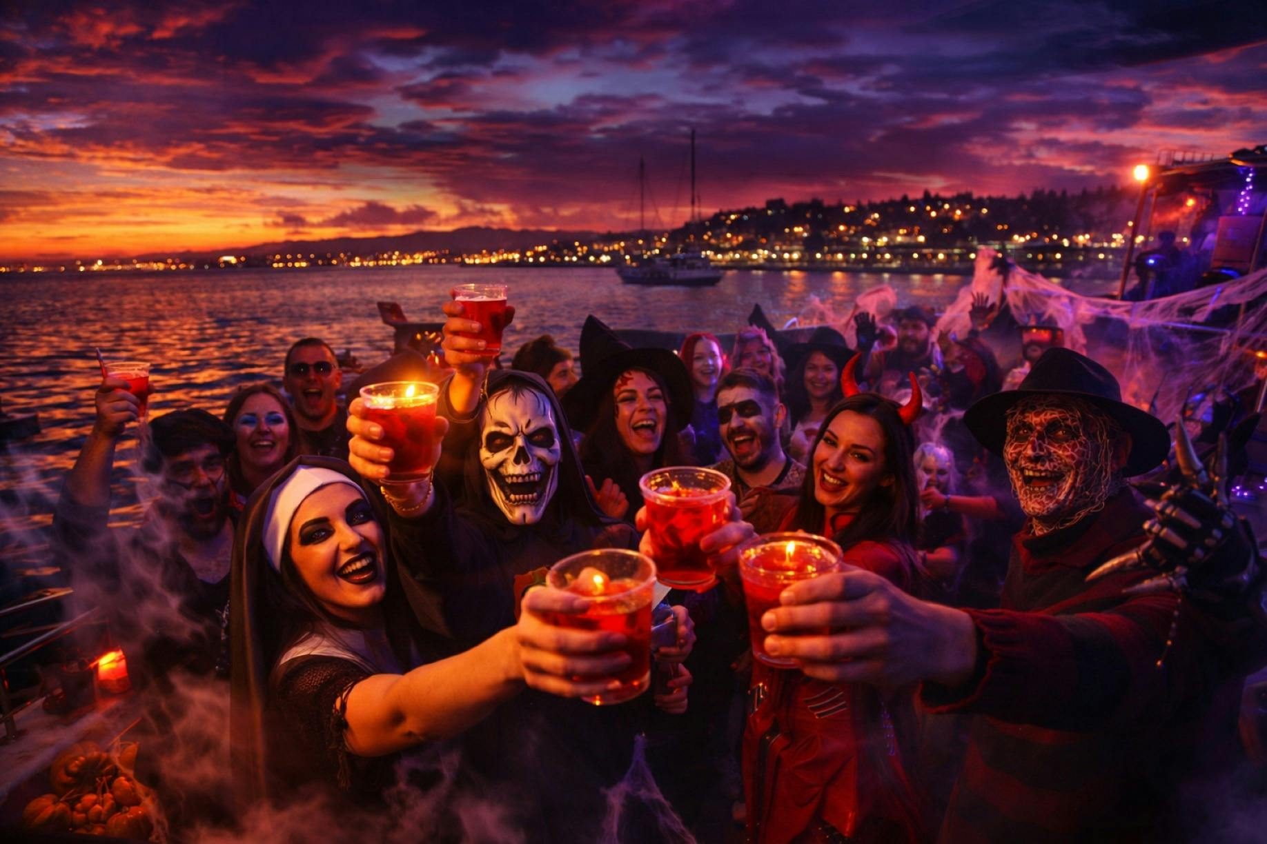 Haunted Harbour Halloween Party Cruise