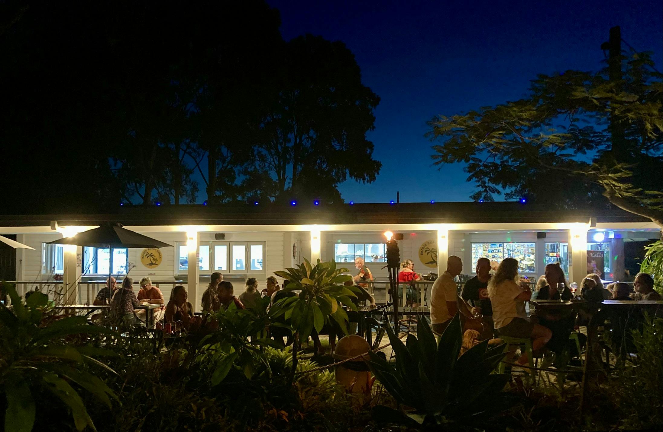 Bribie Beach Shack Saturday evenings