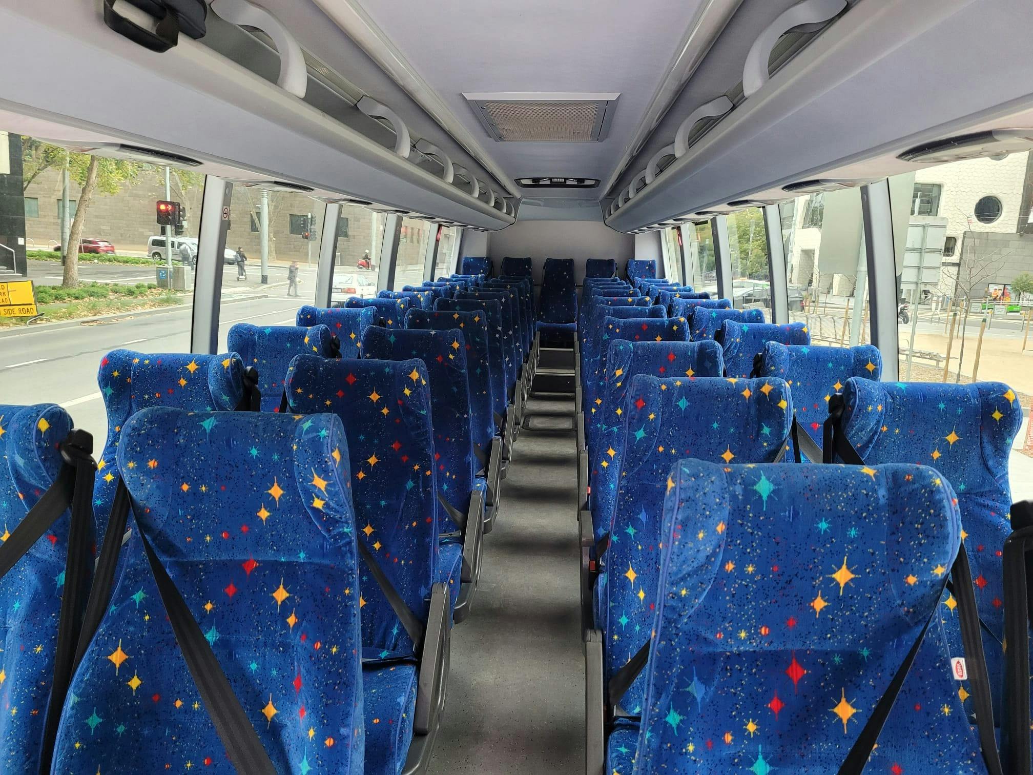 Inside bus