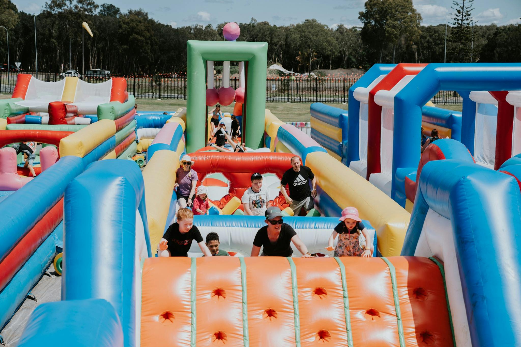 Over 30 obstacles!