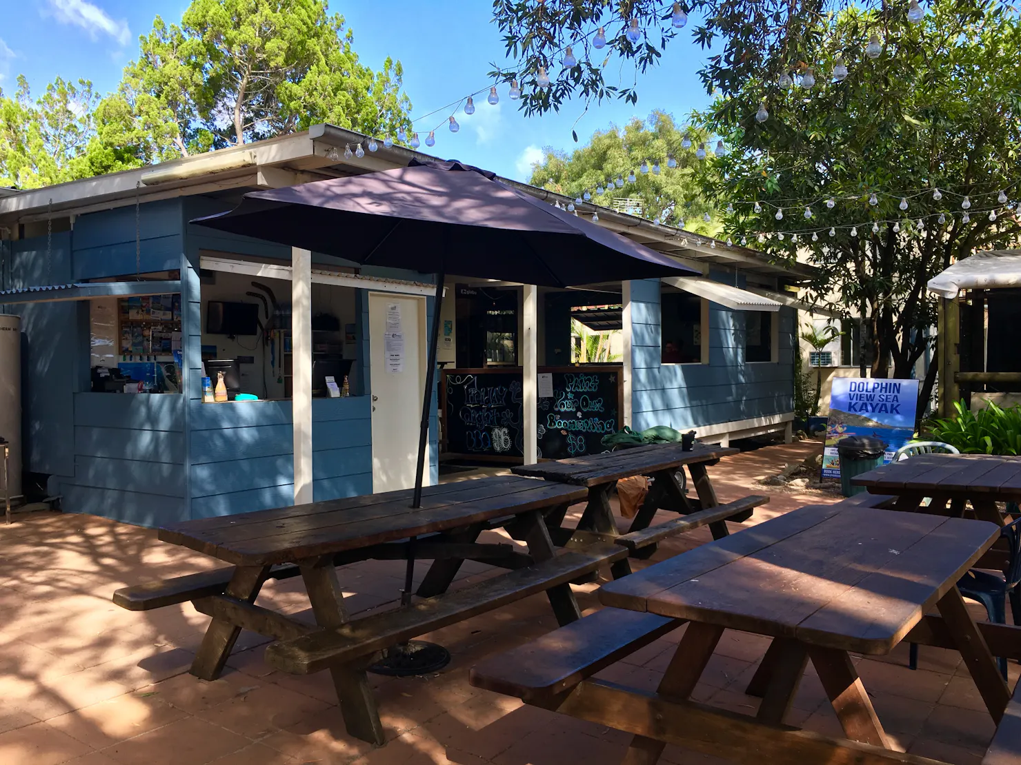 This is where you will find reception on arrival to check-in