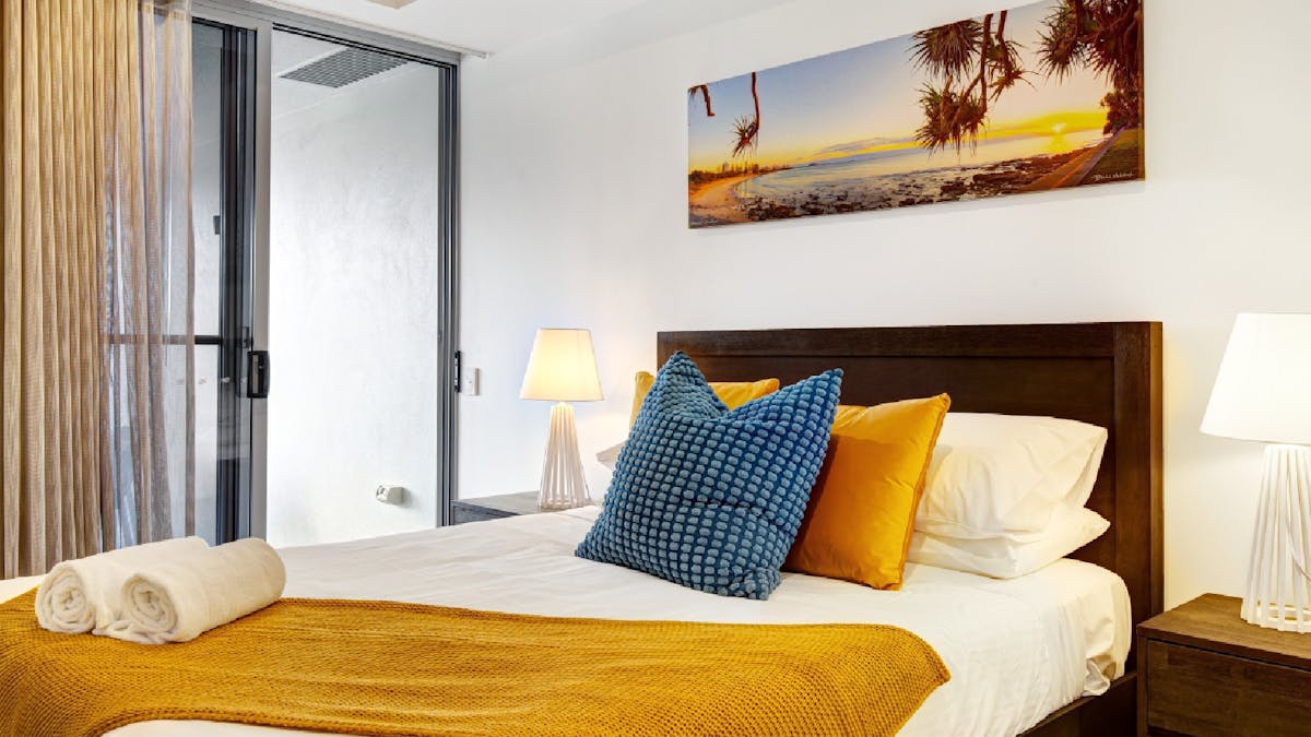 Master bedroom with ensuite