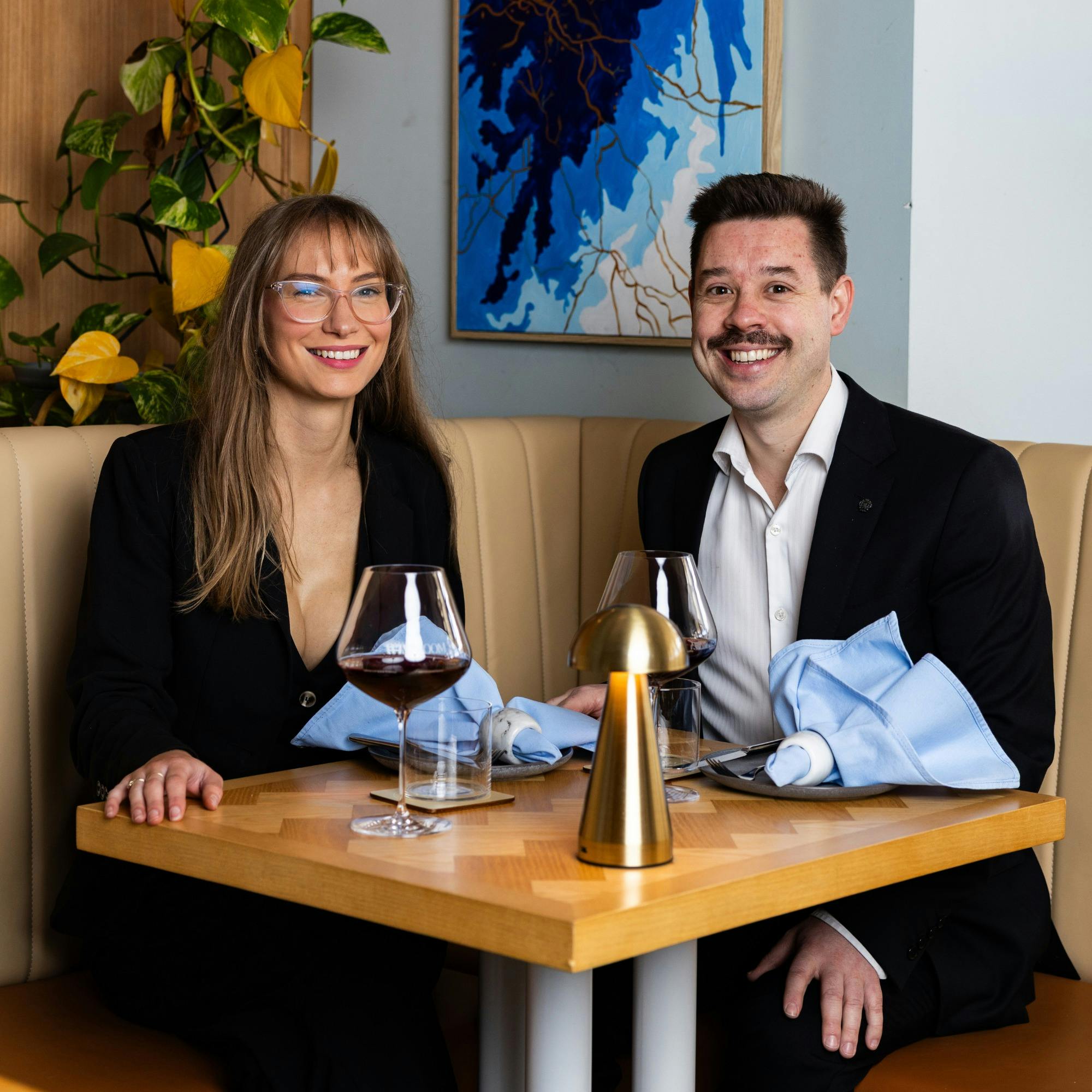 Chef Matthew and Somm Elizabeth