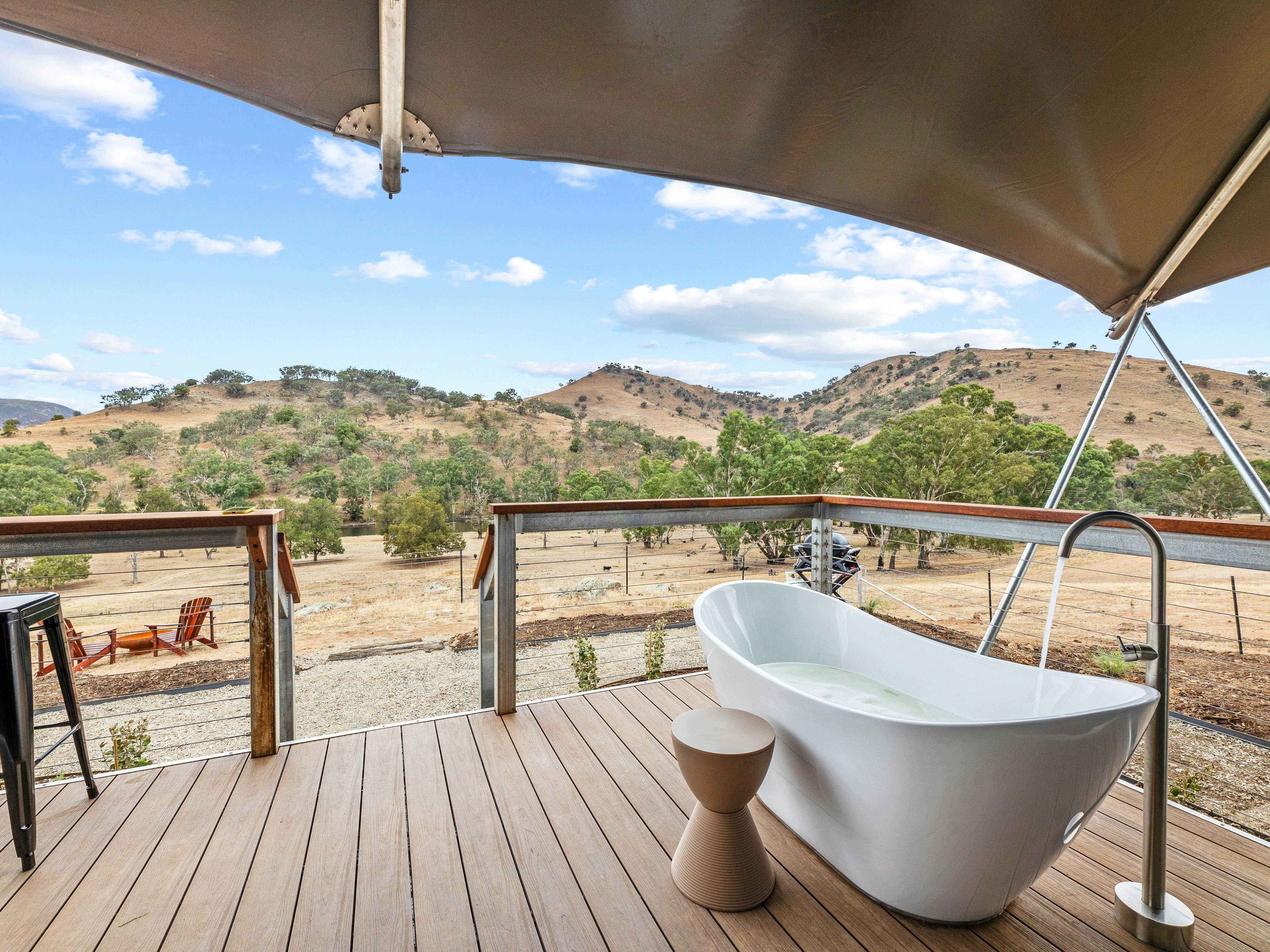 The Front Deck with Bath