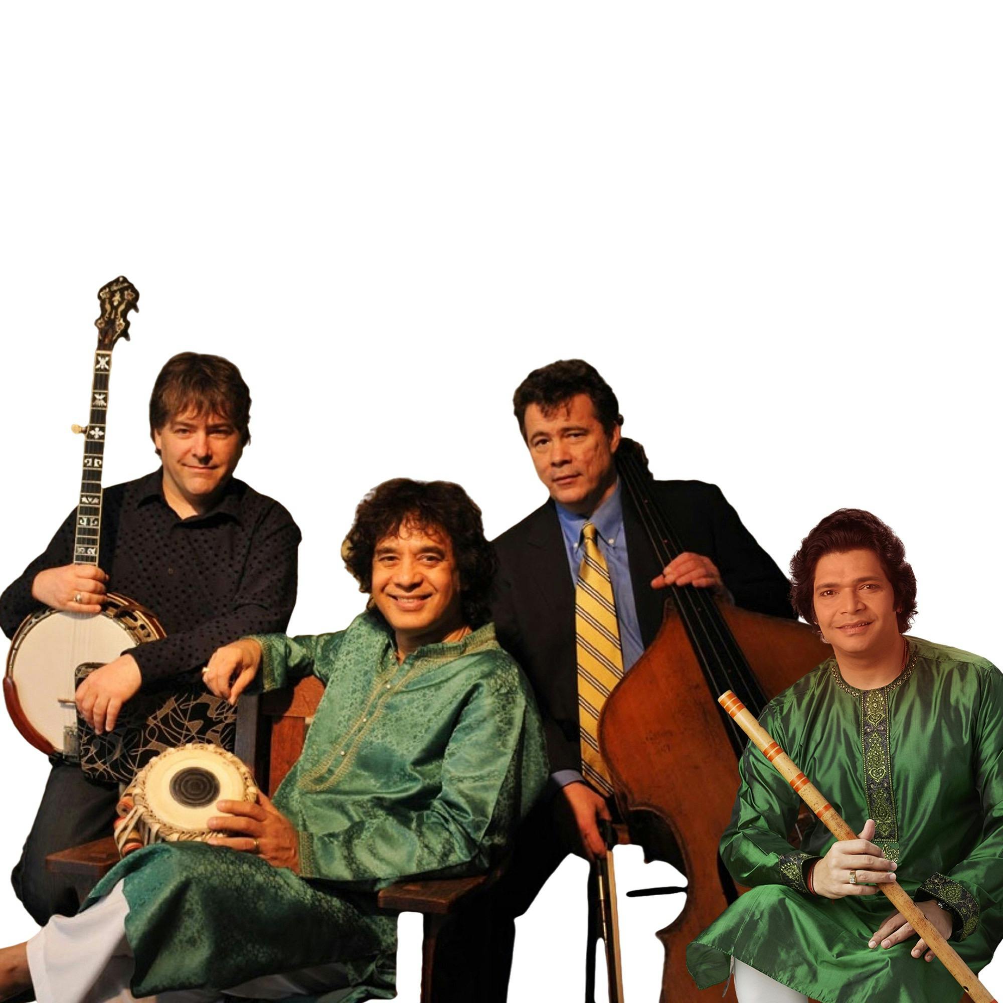 Béla Fleck, Zakir Hussain, Edgar Meyer & Rakesh Chaurasia