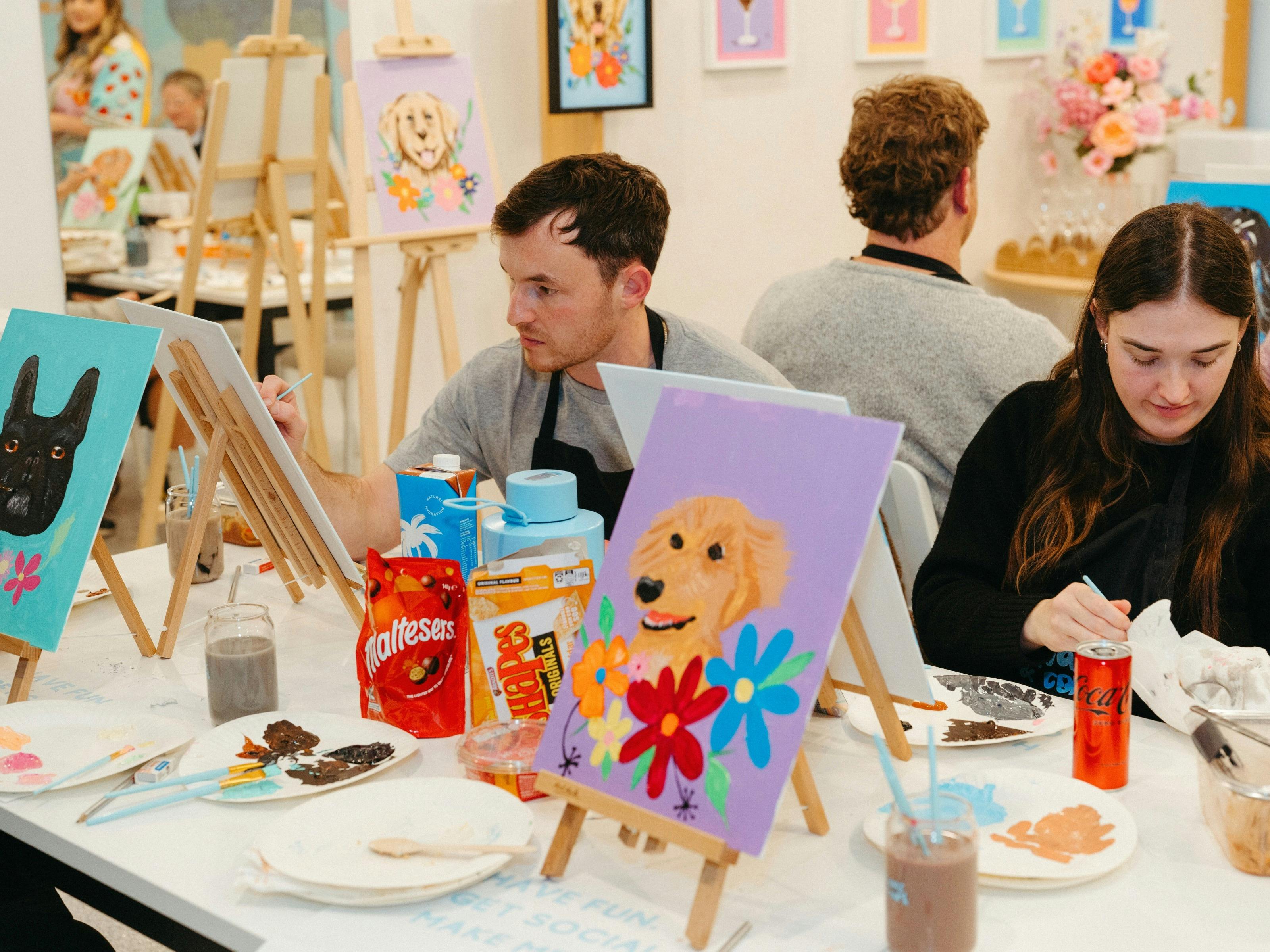 Canvas and Cork - Paint and Sip Studio