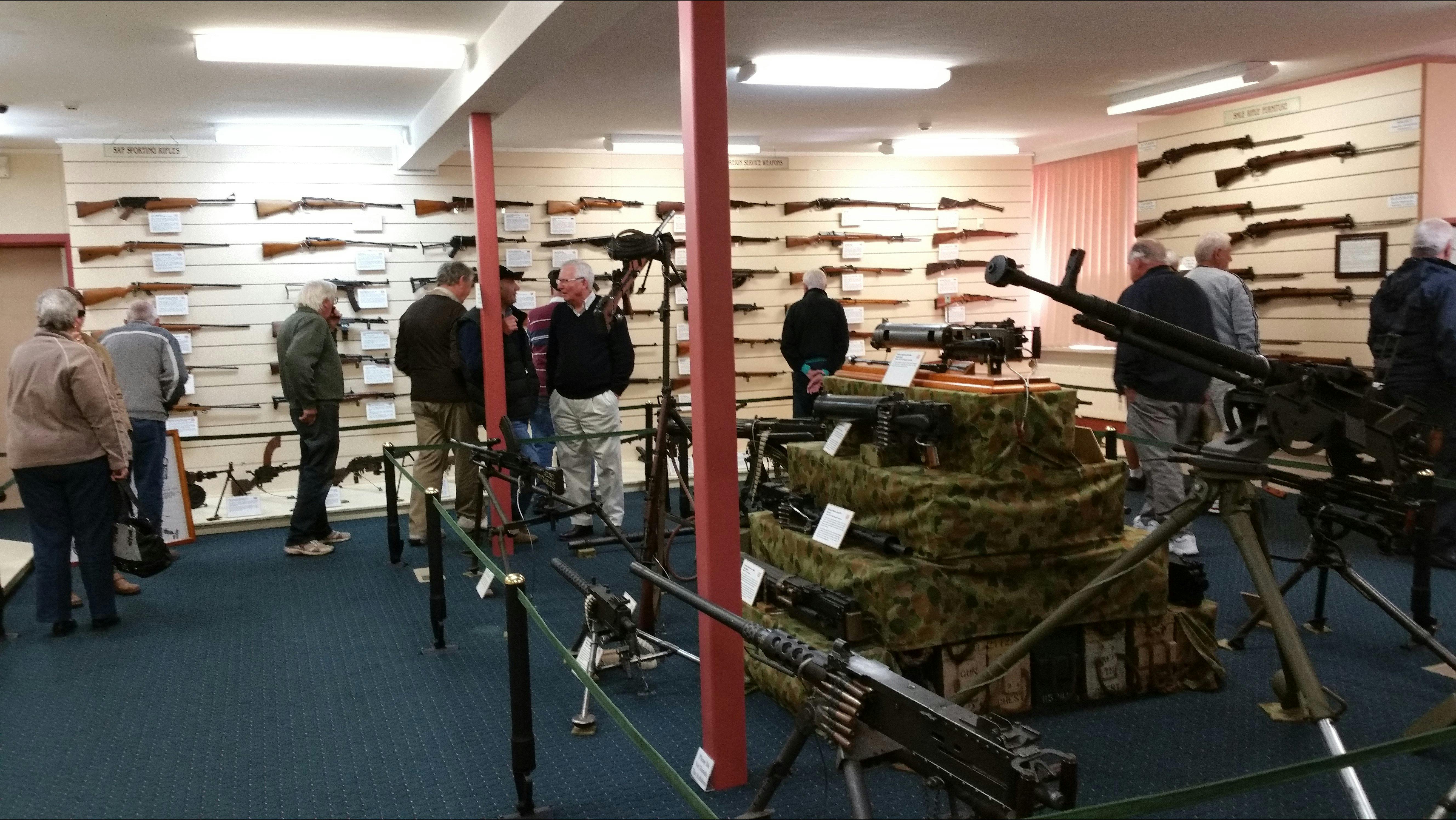 Firearms from the Factory's reference collection