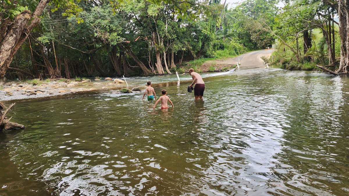 Swim in creek