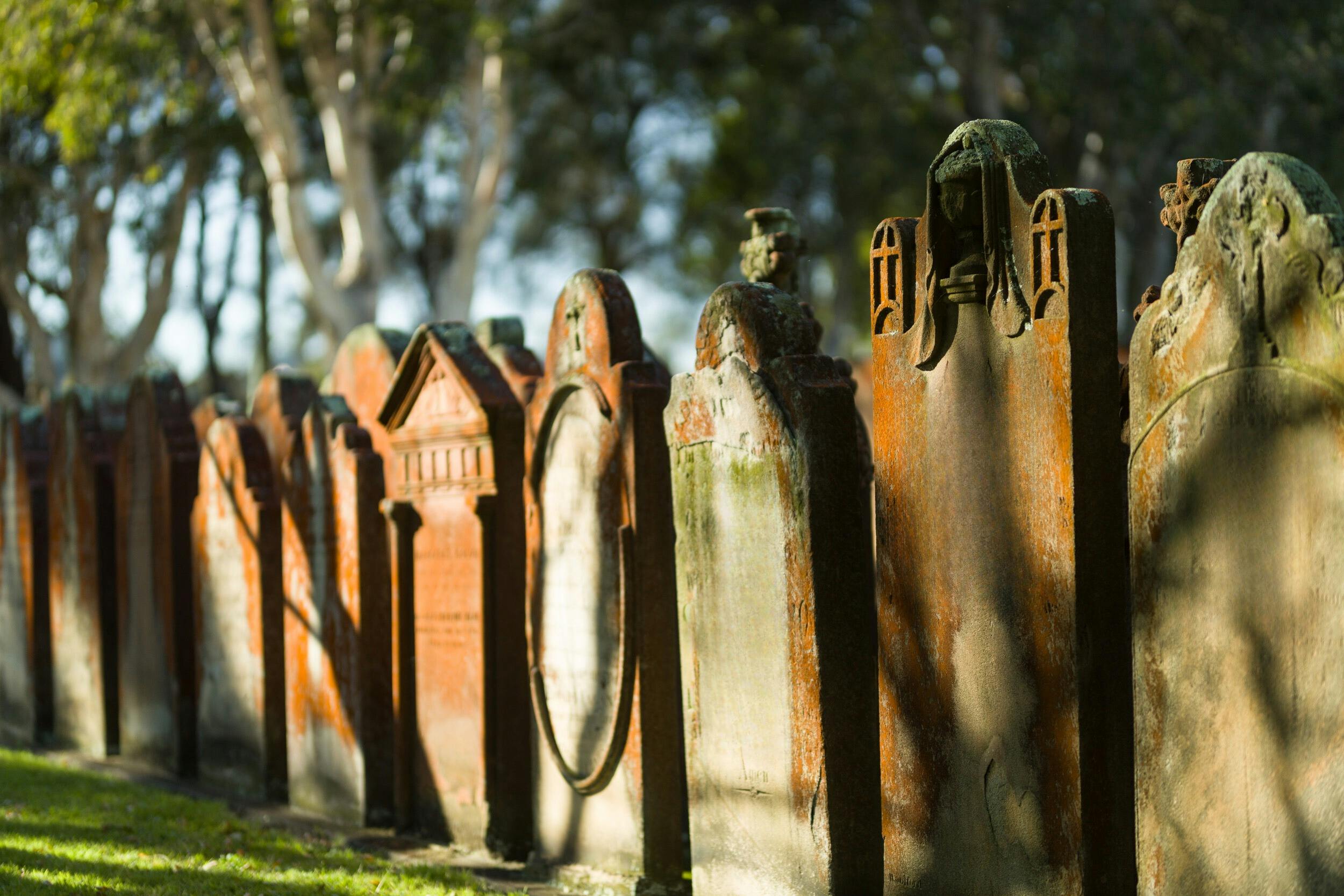 old heritage monuments in a row