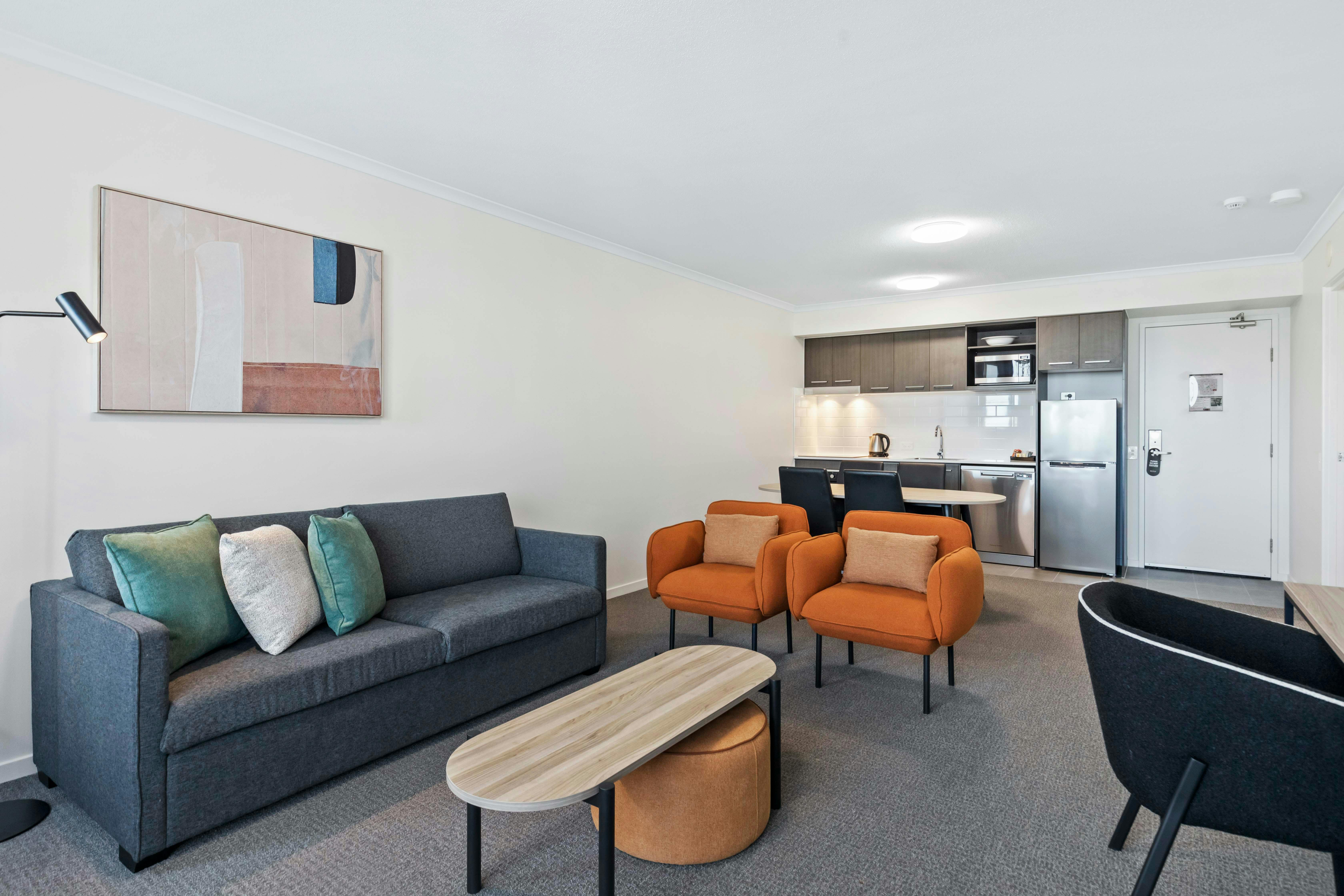 1 & 2 Bedroom Apartmenting Living and Dining