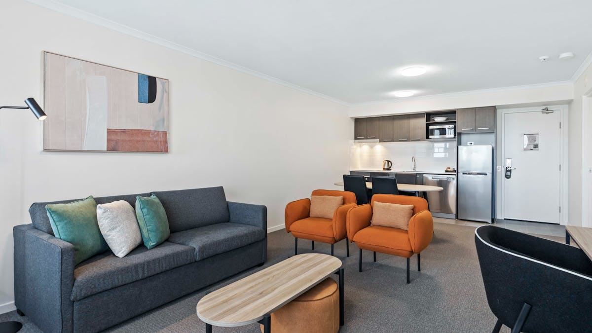 Wifi, TV, streaming, Kitchenette, Hairdryer, Smoke detectors, Balcony, Daily Room Service, Aircon