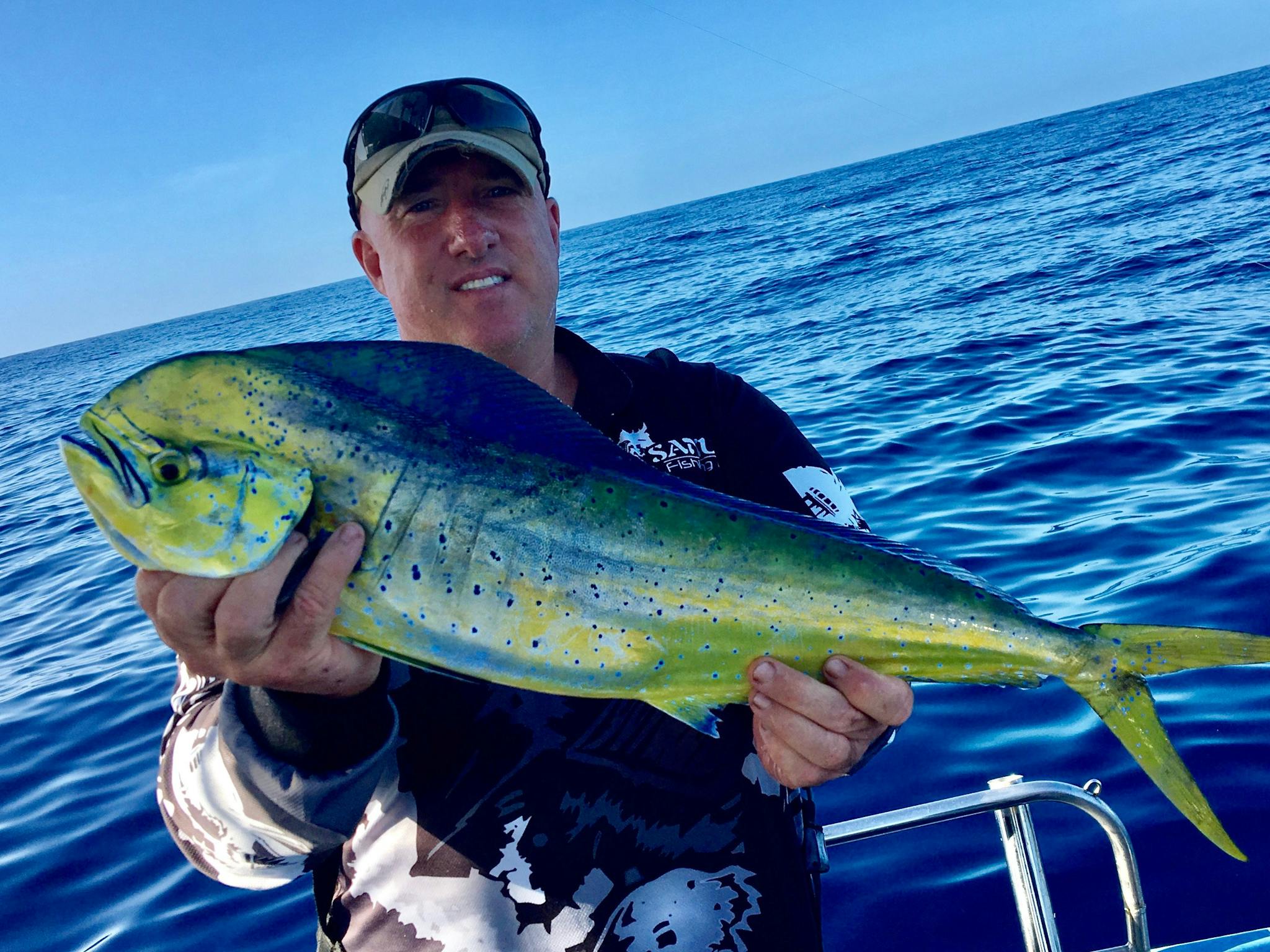 Lance with a Mahi-Mahi